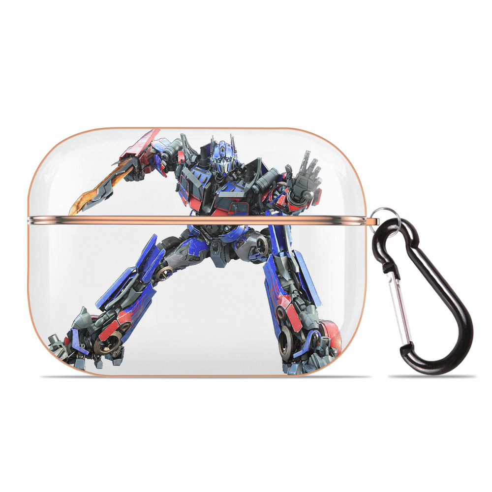 （画像用） Transformers トランスフォーマー 【AirPods Pro用】ハードシェル保護ケース｜耐衝撃・防指紋・カラビナ付き商品仕様