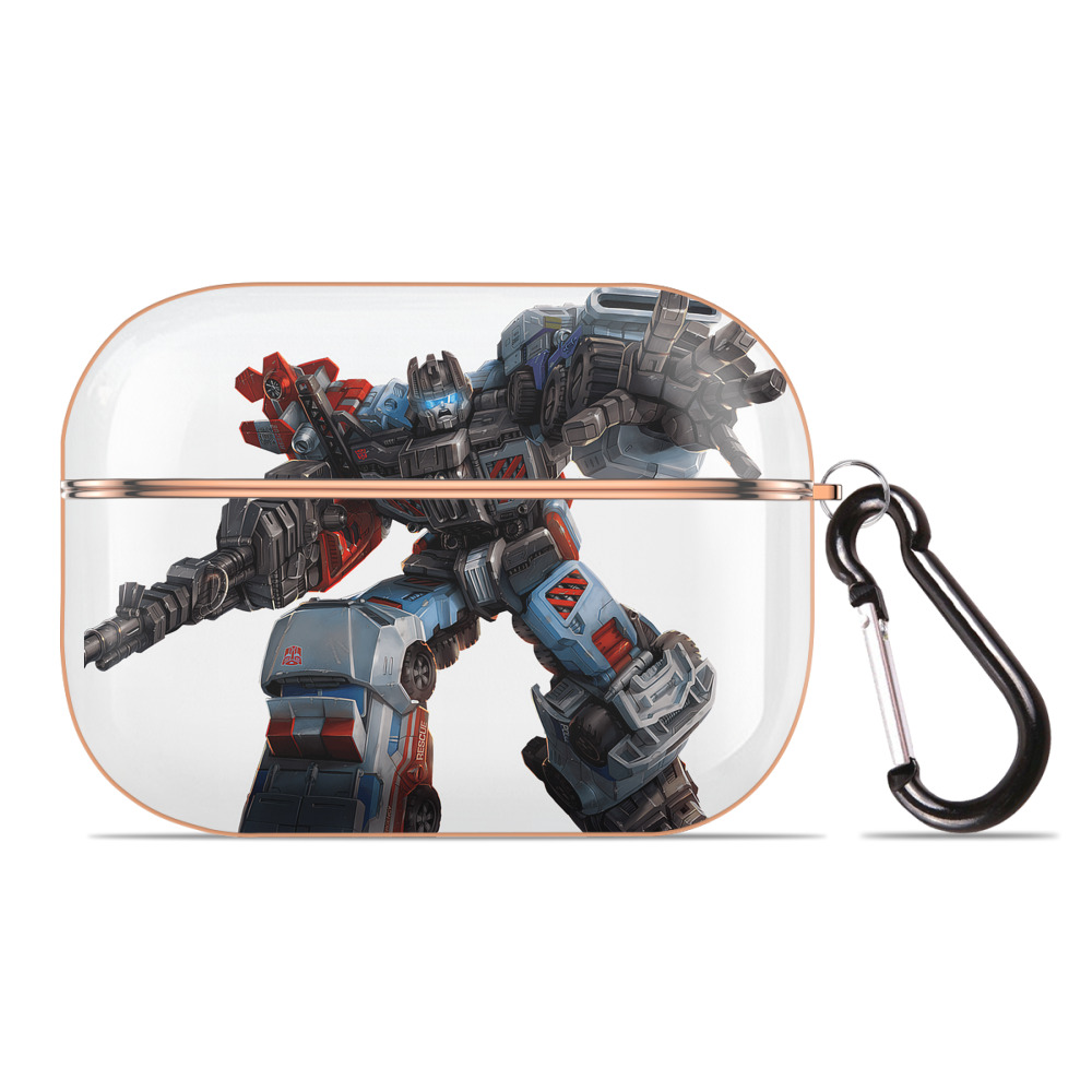 （画像用） Transformers トランスフォーマー 【AirPods Pro用】ハードシェル保護ケース｜耐衝撃・防指紋・カラビナ付き商品仕様
