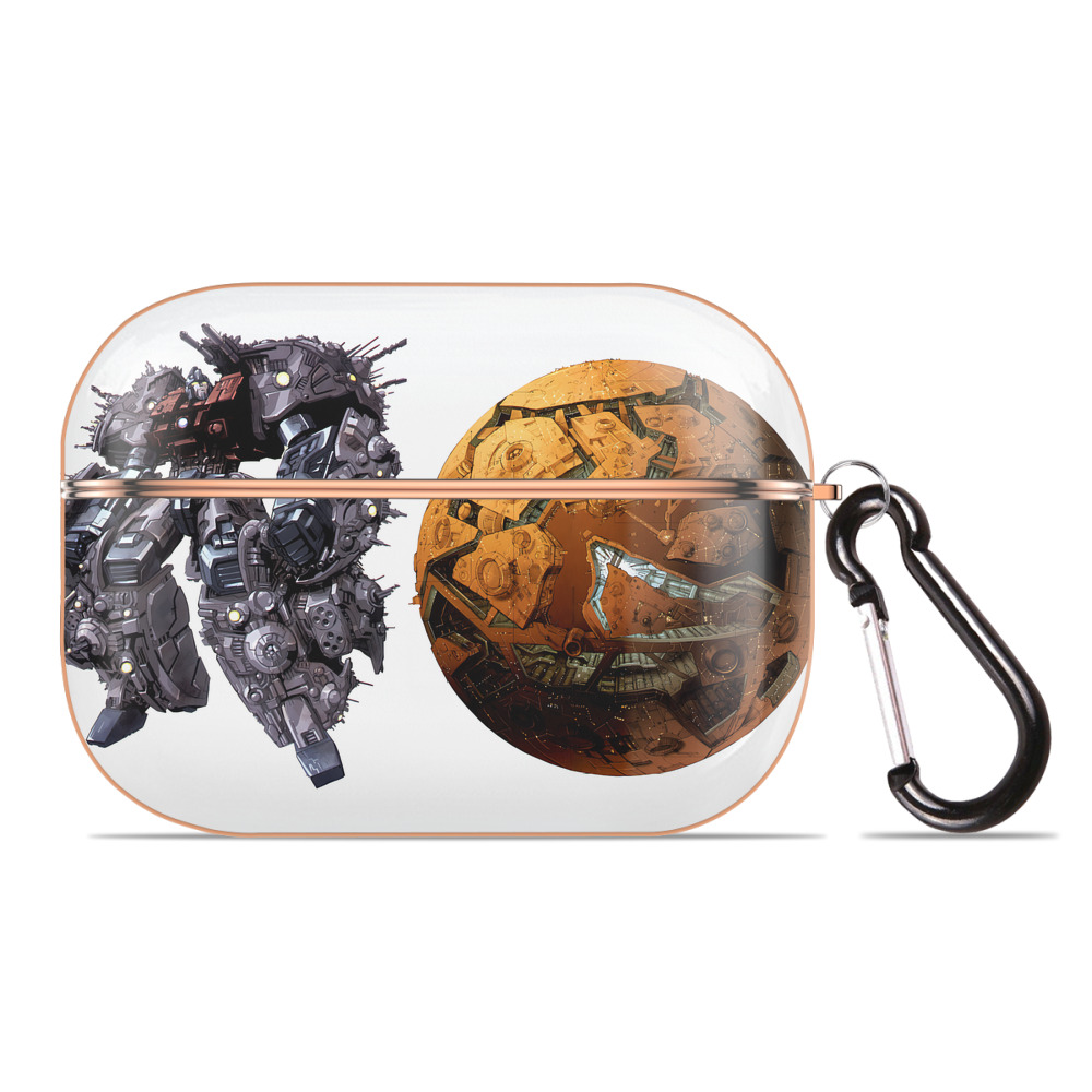 （画像用） Transformers トランスフォーマー 【AirPods Pro用】ハードシェル保護ケース｜耐衝撃・防指紋・カラビナ付き商品仕様