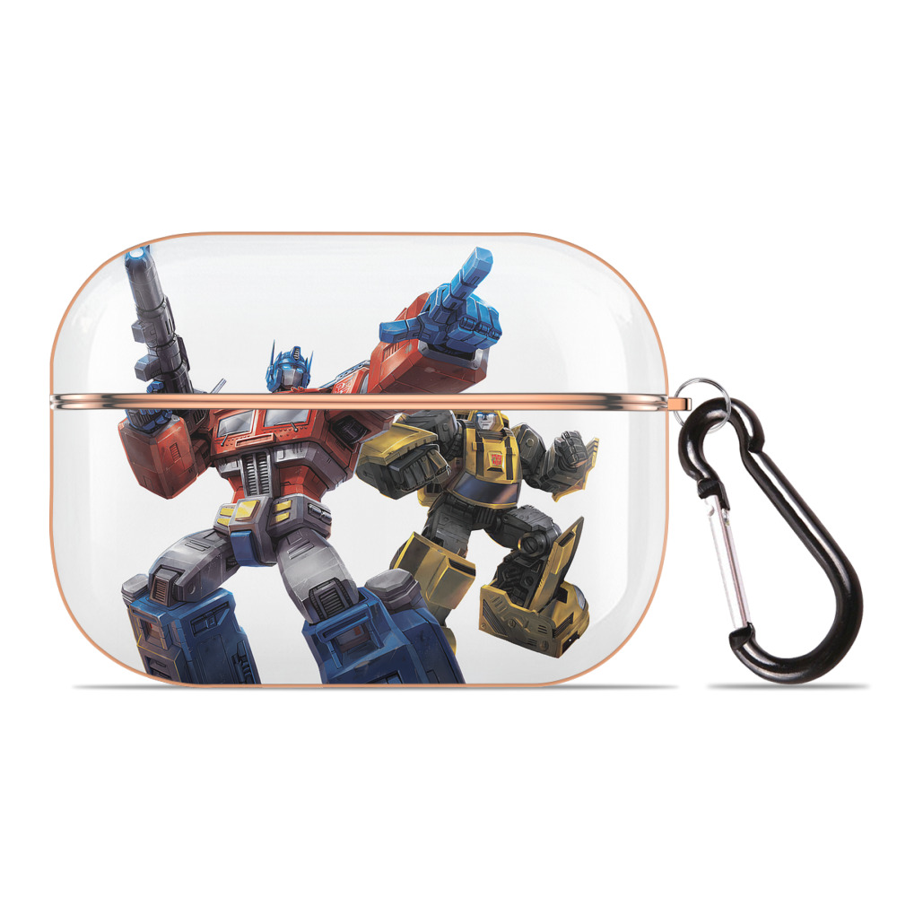 （画像用） Transformers トランスフォーマー 【AirPods Pro用】ハードシェル保護ケース｜耐衝撃・防指紋・カラビナ付き商品仕様