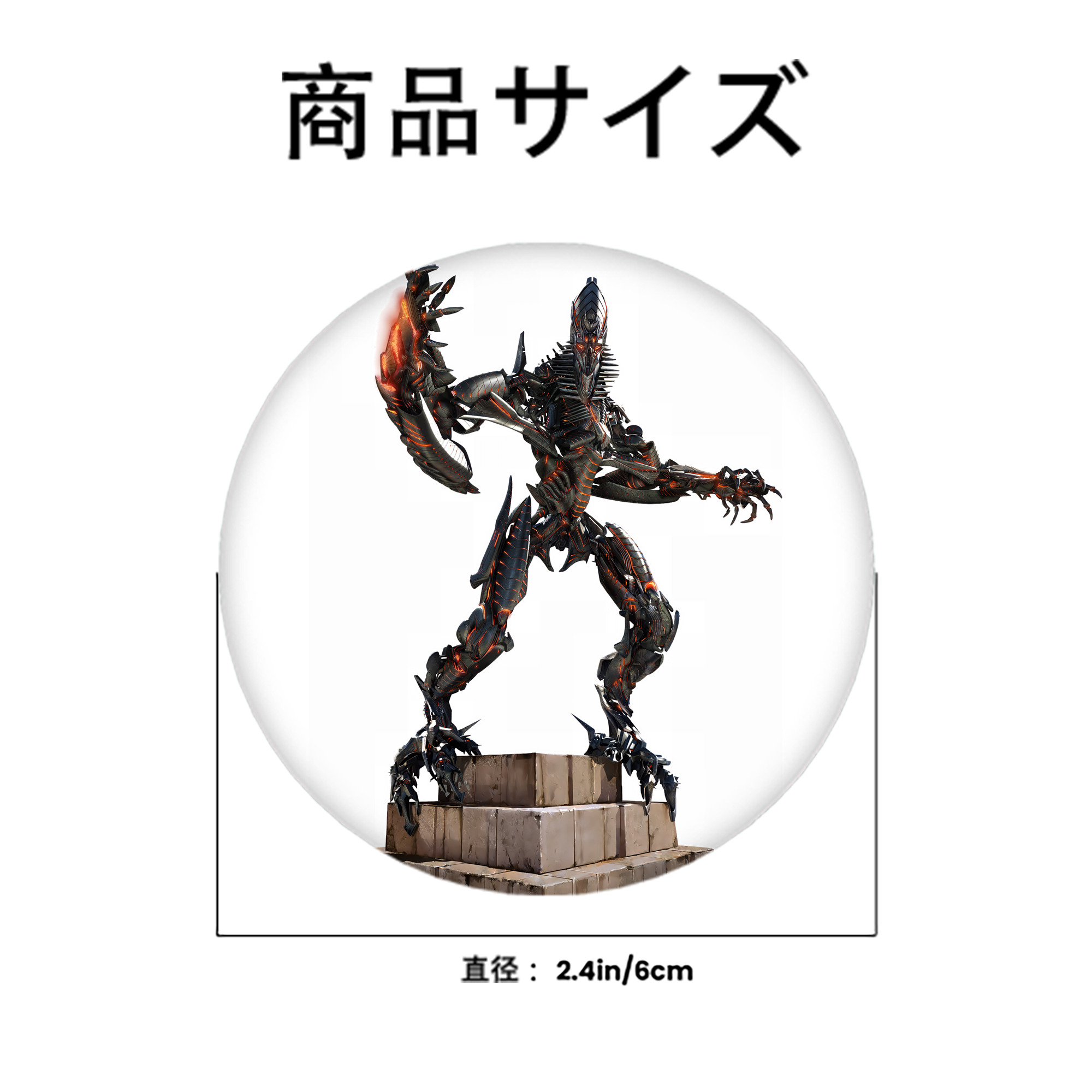Transformers トランスフォーマー 6cm 缶バッジ 複数セット