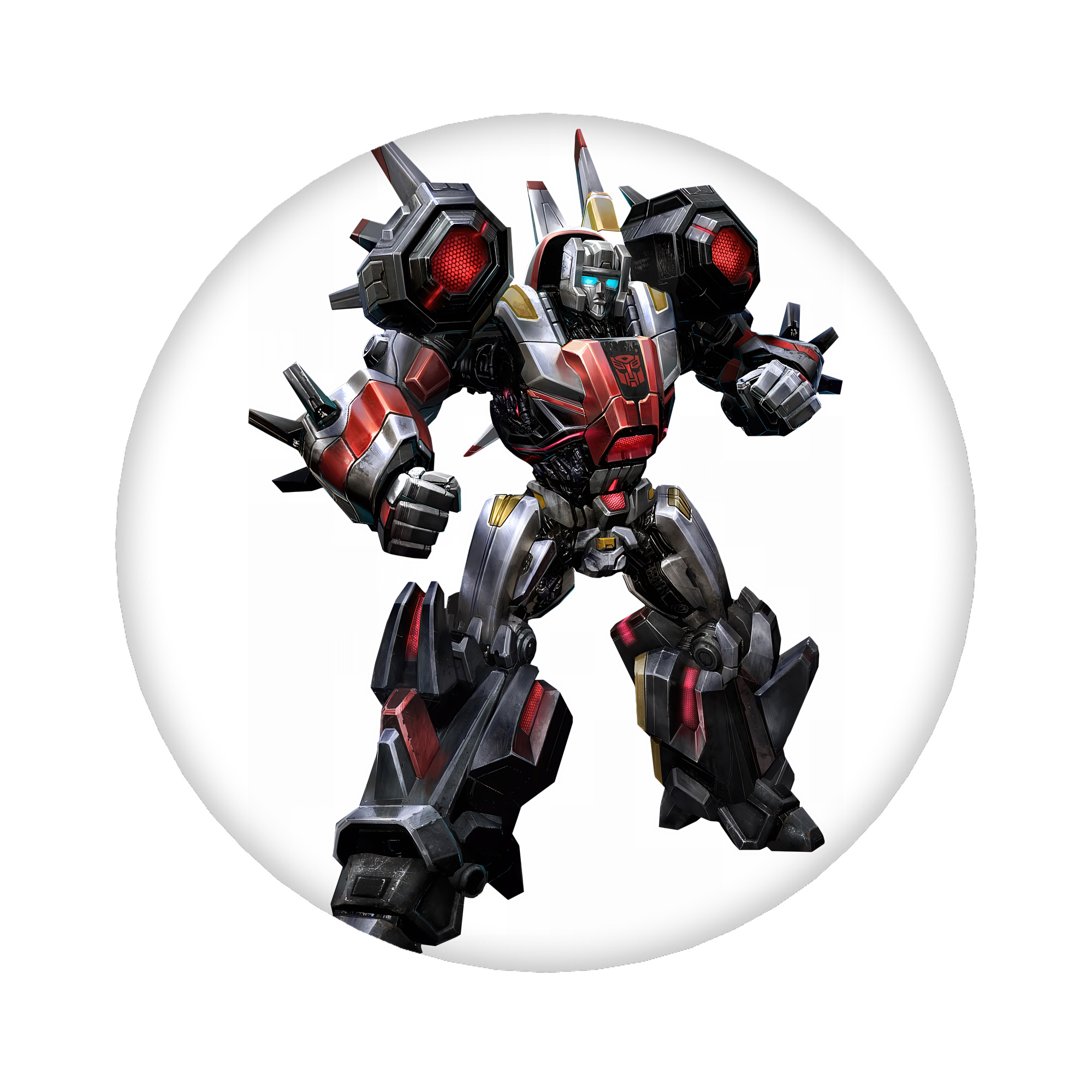 （画像用） Transformers トランスフォーマー 6cm 缶バッジ 複数セット