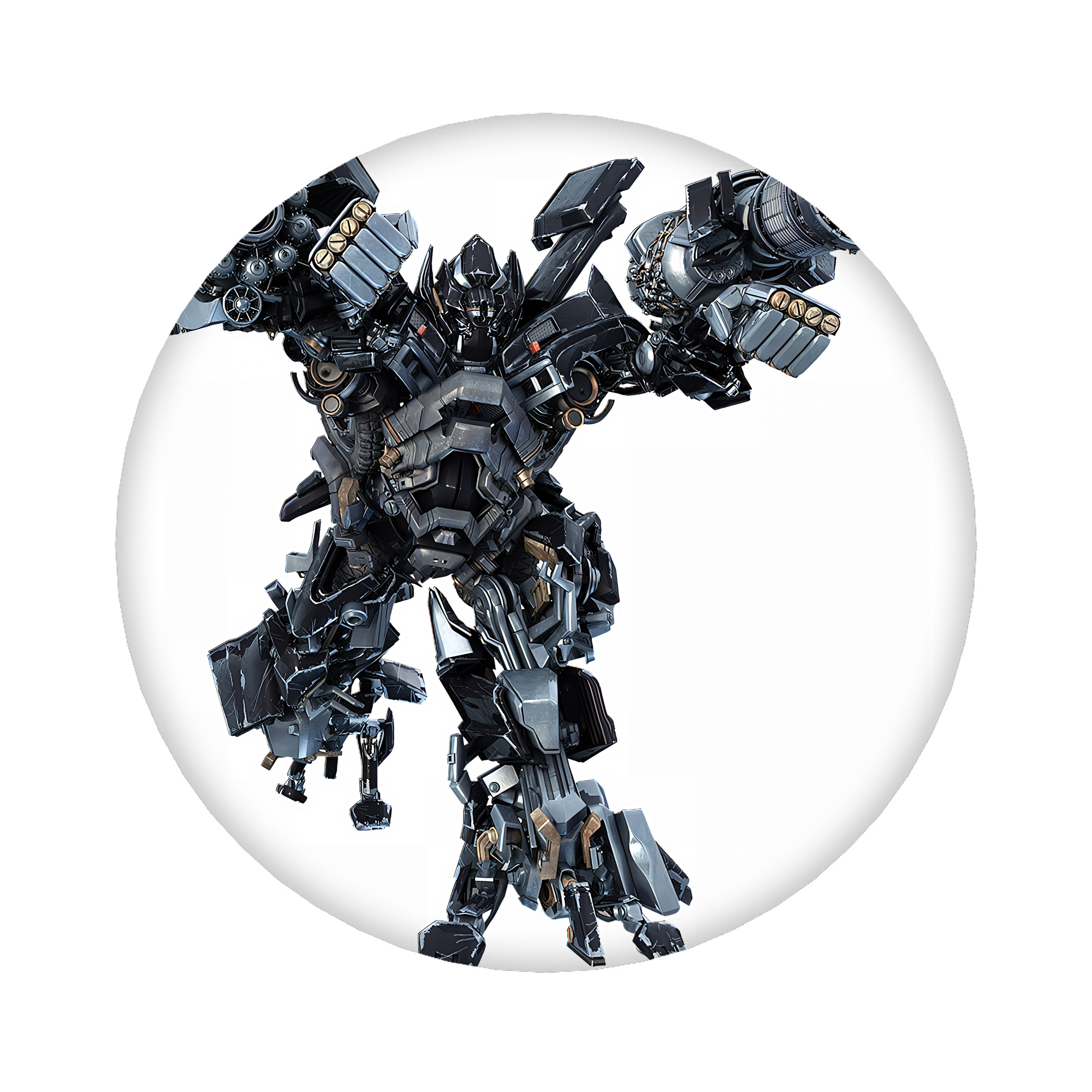 （画像用） Transformers トランスフォーマー 6cm 缶バッジ 複数セット