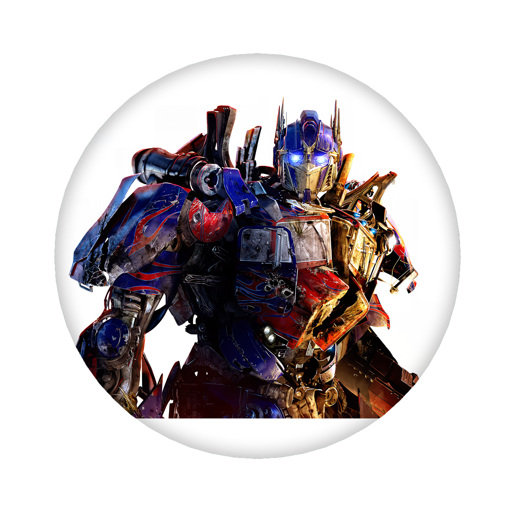 （画像用） Transformers トランスフォーマー 6cm 缶バッジ 複数セット