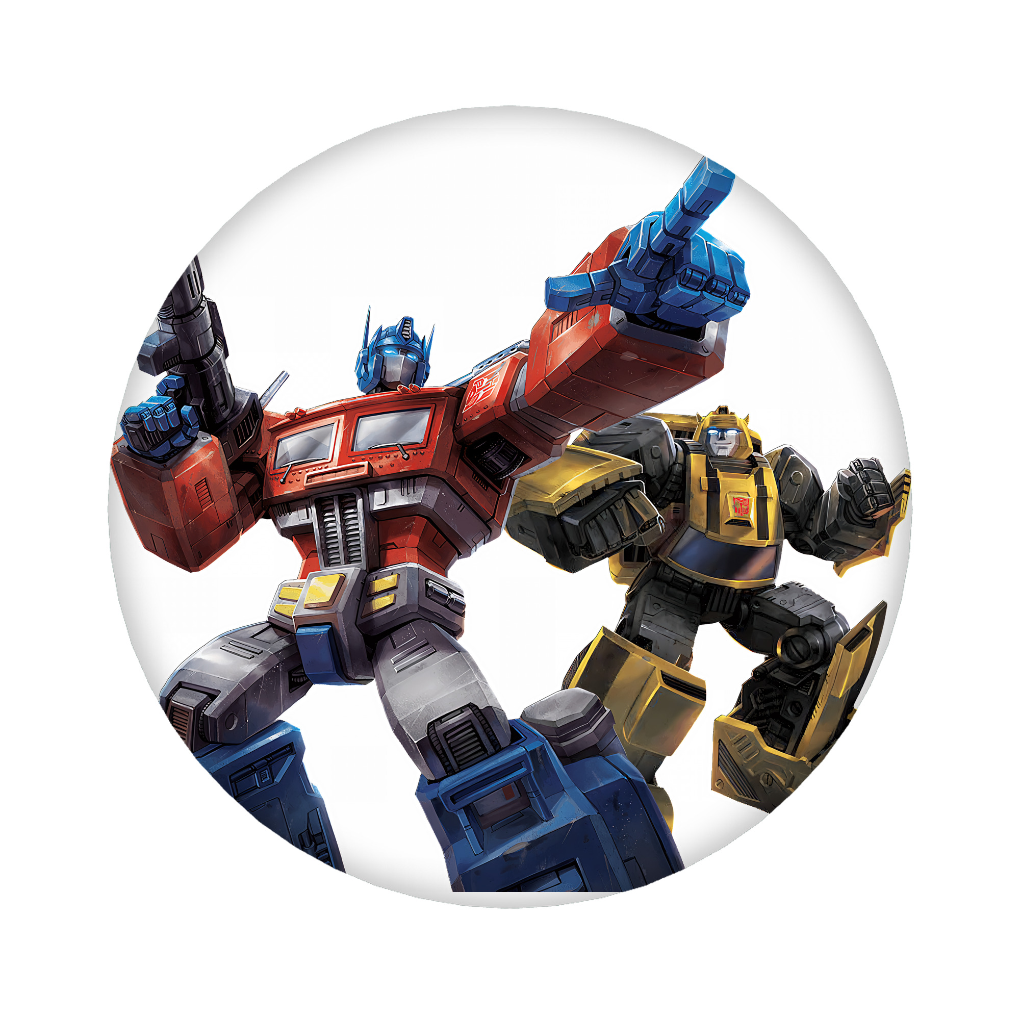（画像用） Transformers トランスフォーマー 6cm 缶バッジ 複数セット