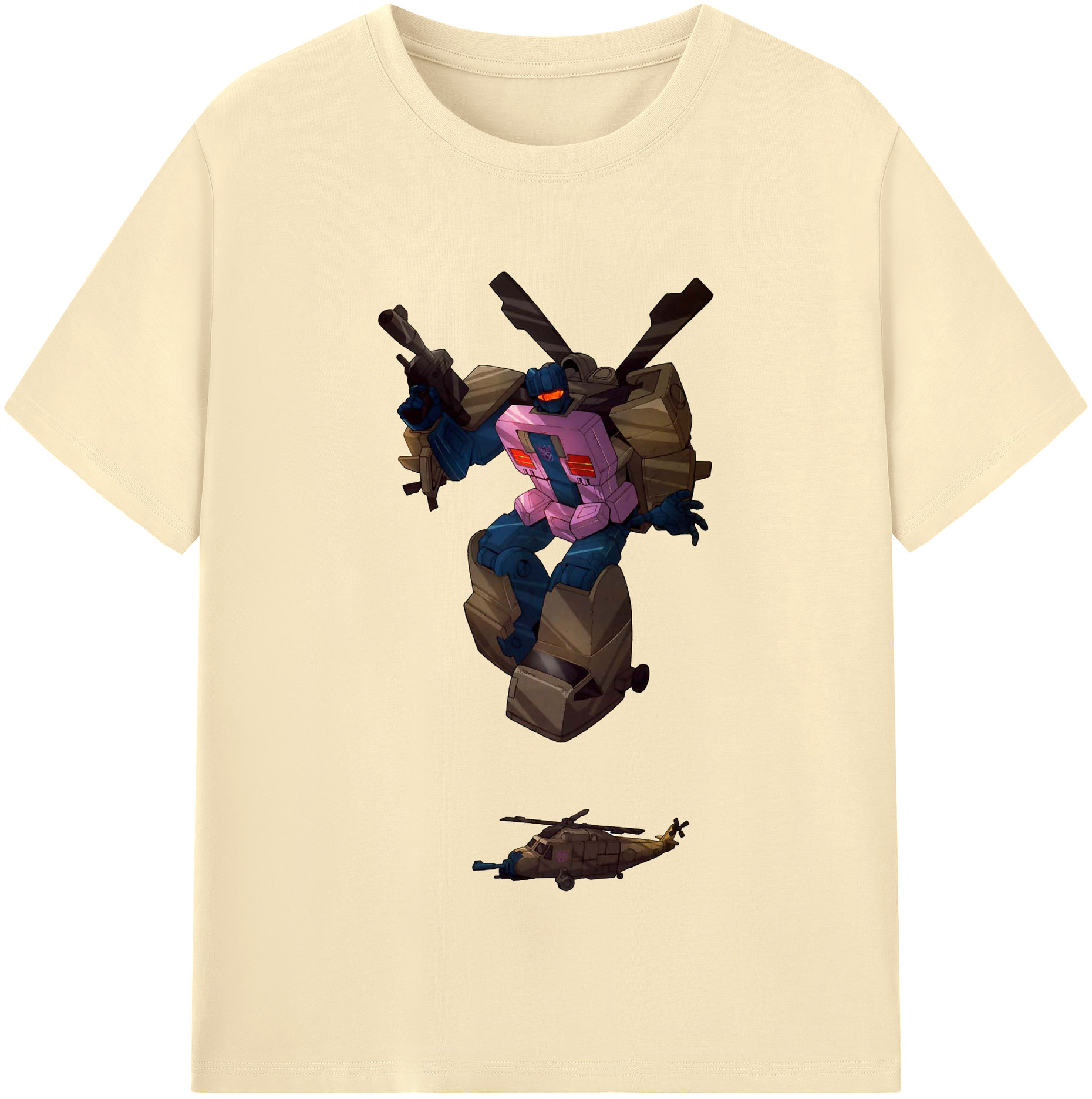 （画像用）  綿100％半袖Tシャツ（フロントプリント）