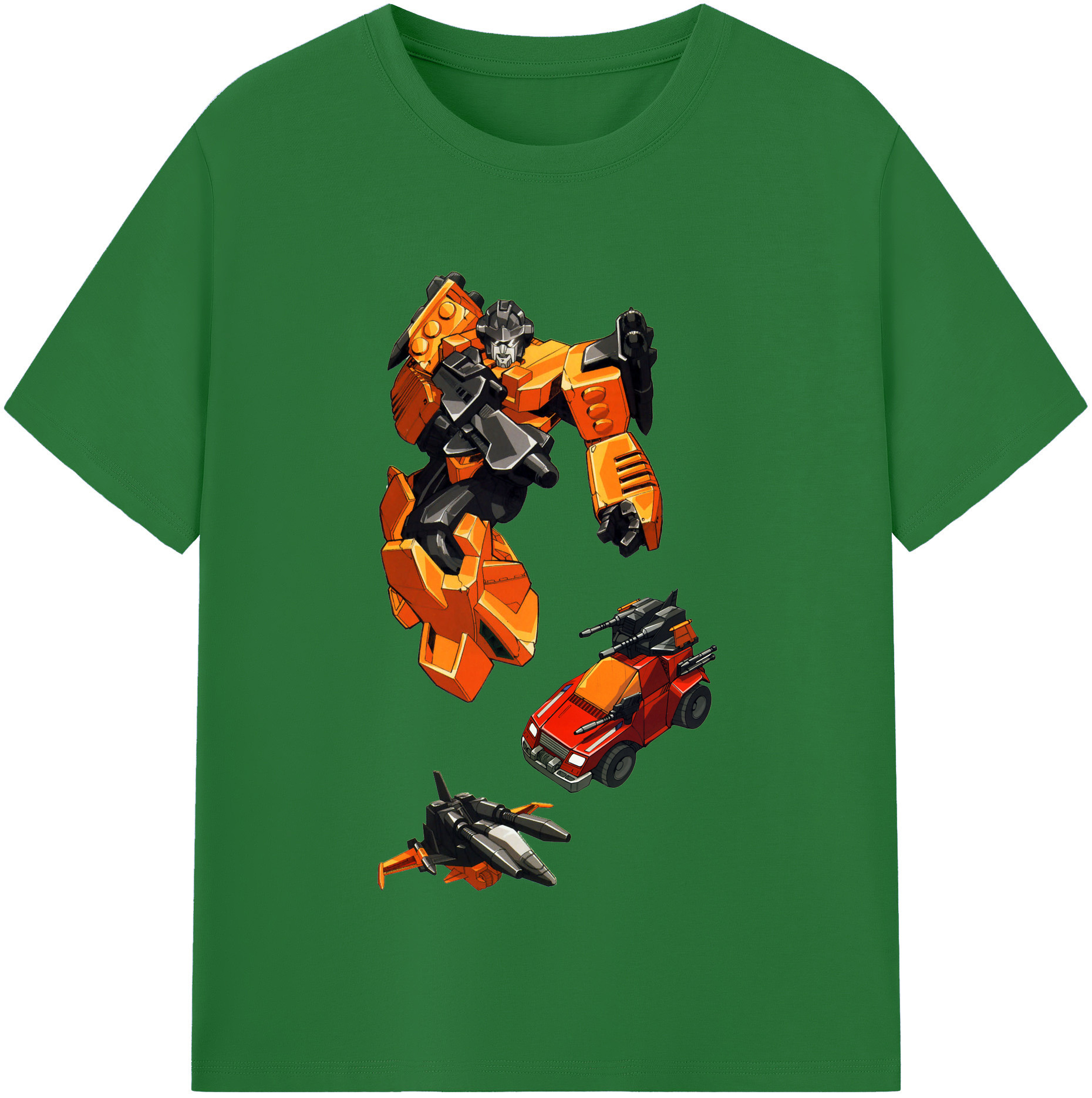 （画像用）  綿100％半袖Tシャツ（フロントプリント）