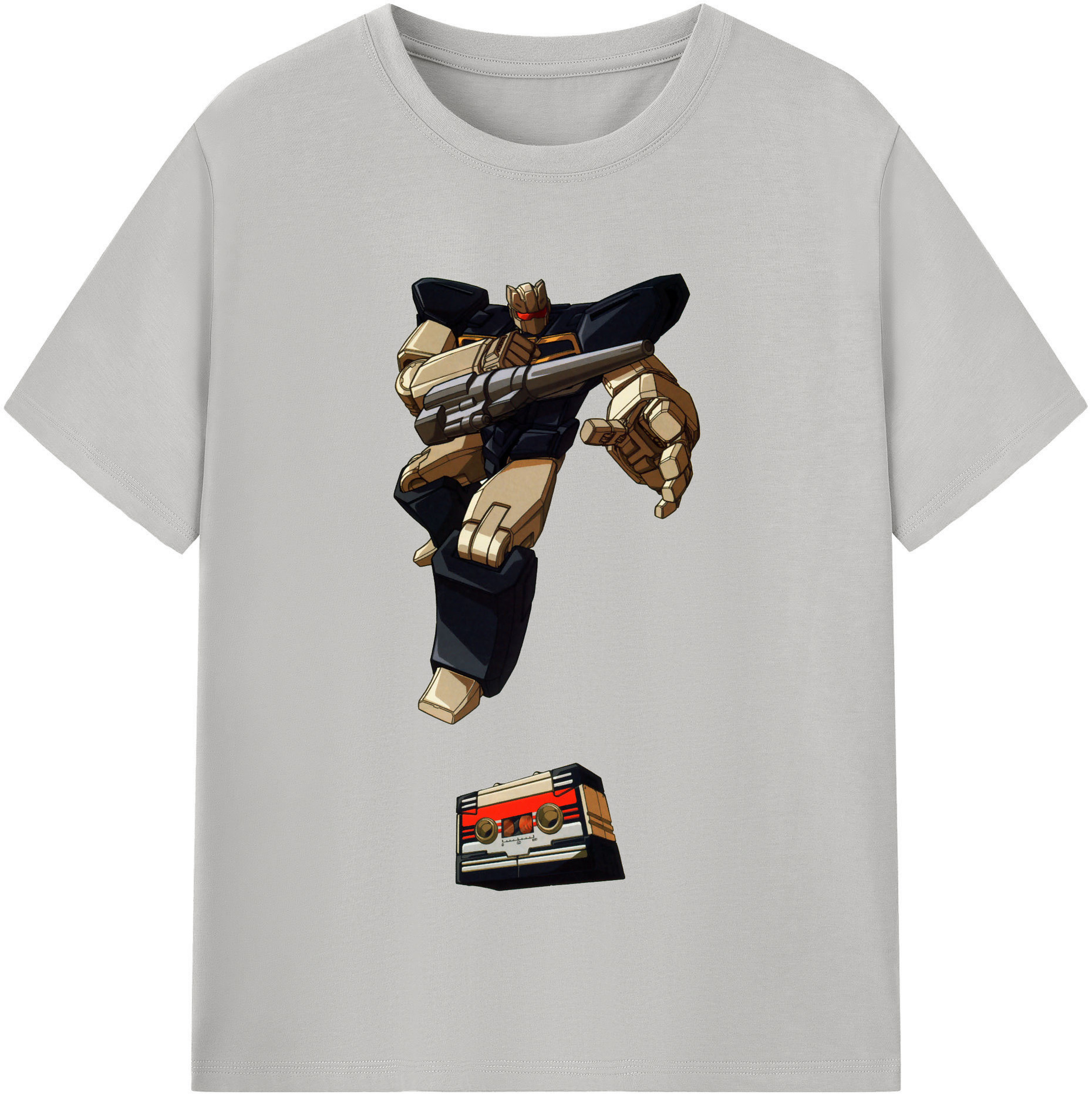 （画像用）  綿100％半袖Tシャツ（フロントプリント）