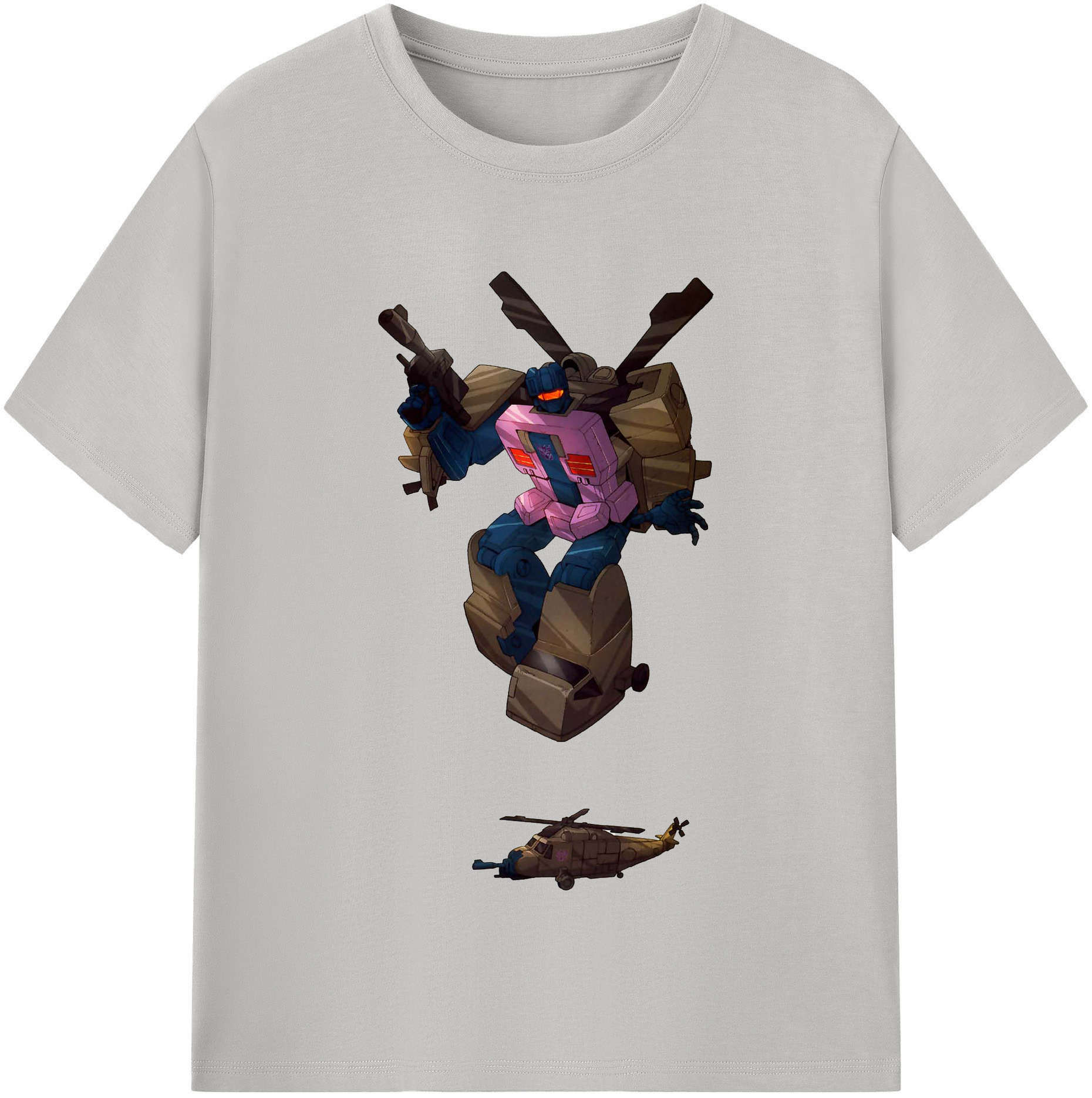 （画像用）  綿100％半袖Tシャツ（フロントプリント）