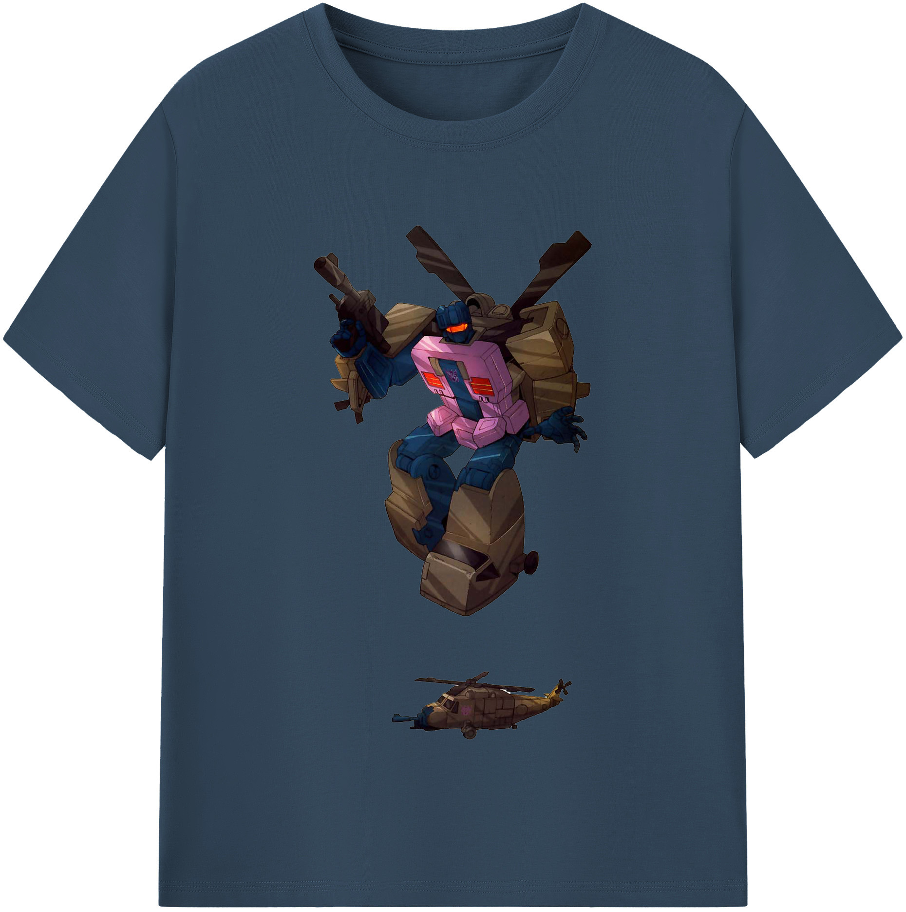（画像用）  綿100％半袖Tシャツ（フロントプリント）