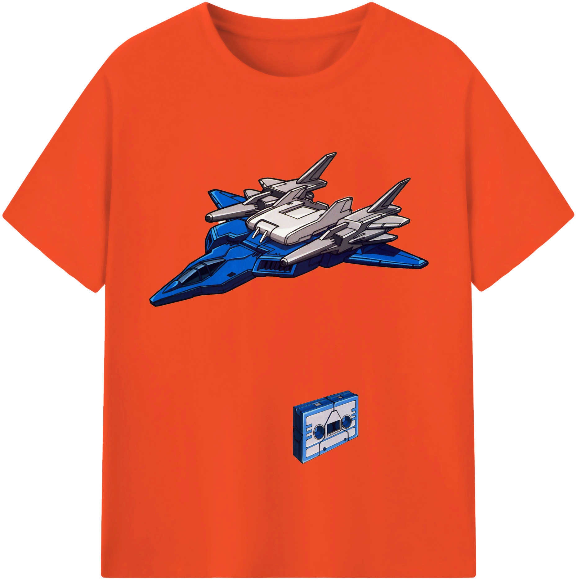 （画像用）  綿100％半袖Tシャツ（フロントプリント）