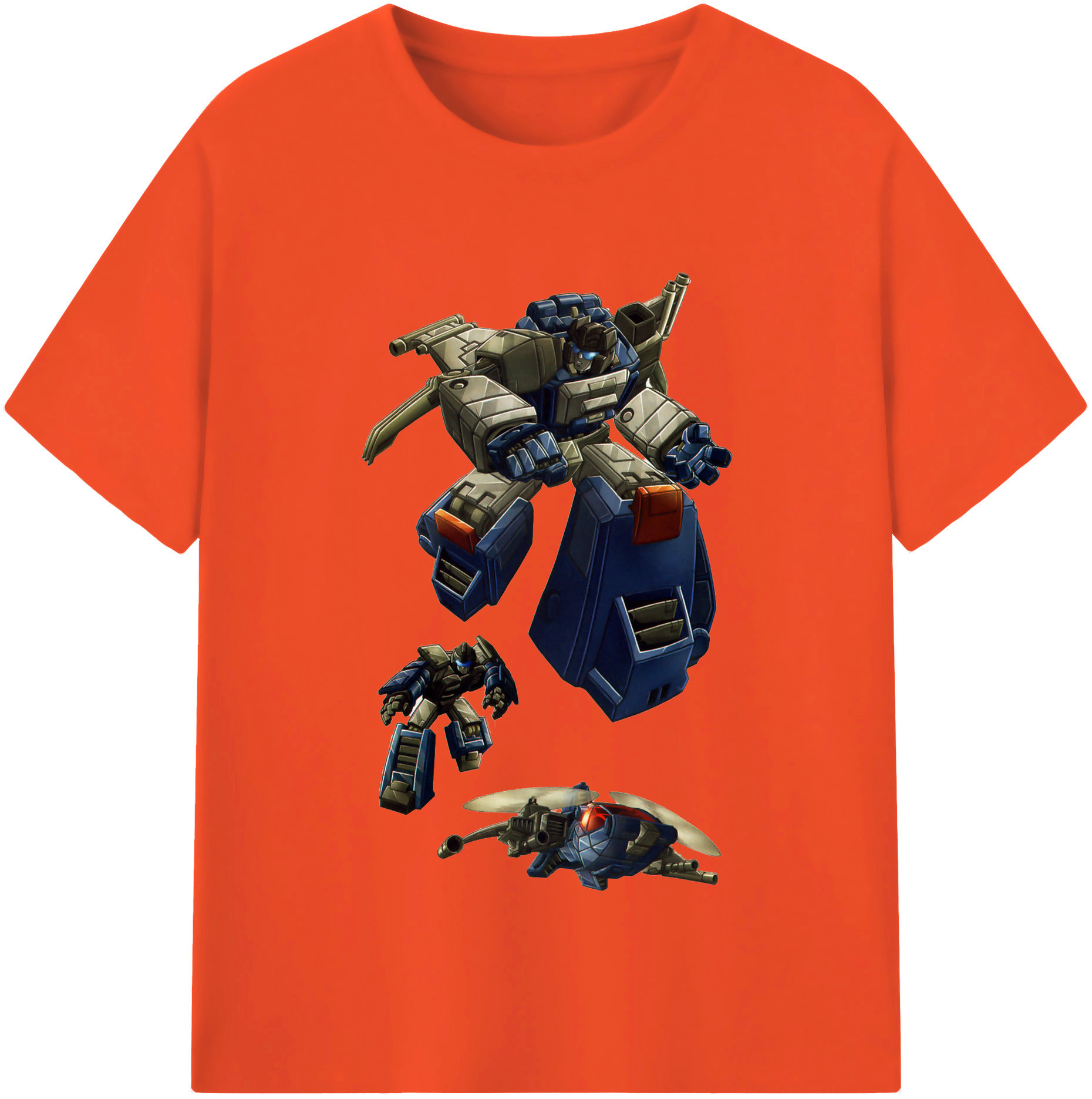 （画像用）  綿100％半袖Tシャツ（フロントプリント）