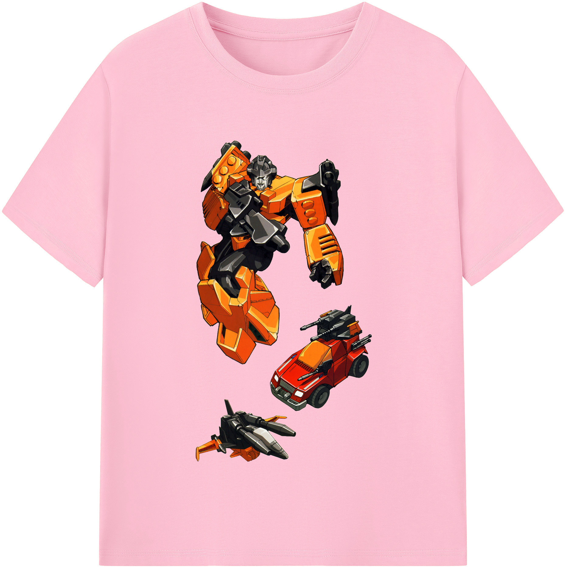 （画像用）  綿100％半袖Tシャツ（フロントプリント）