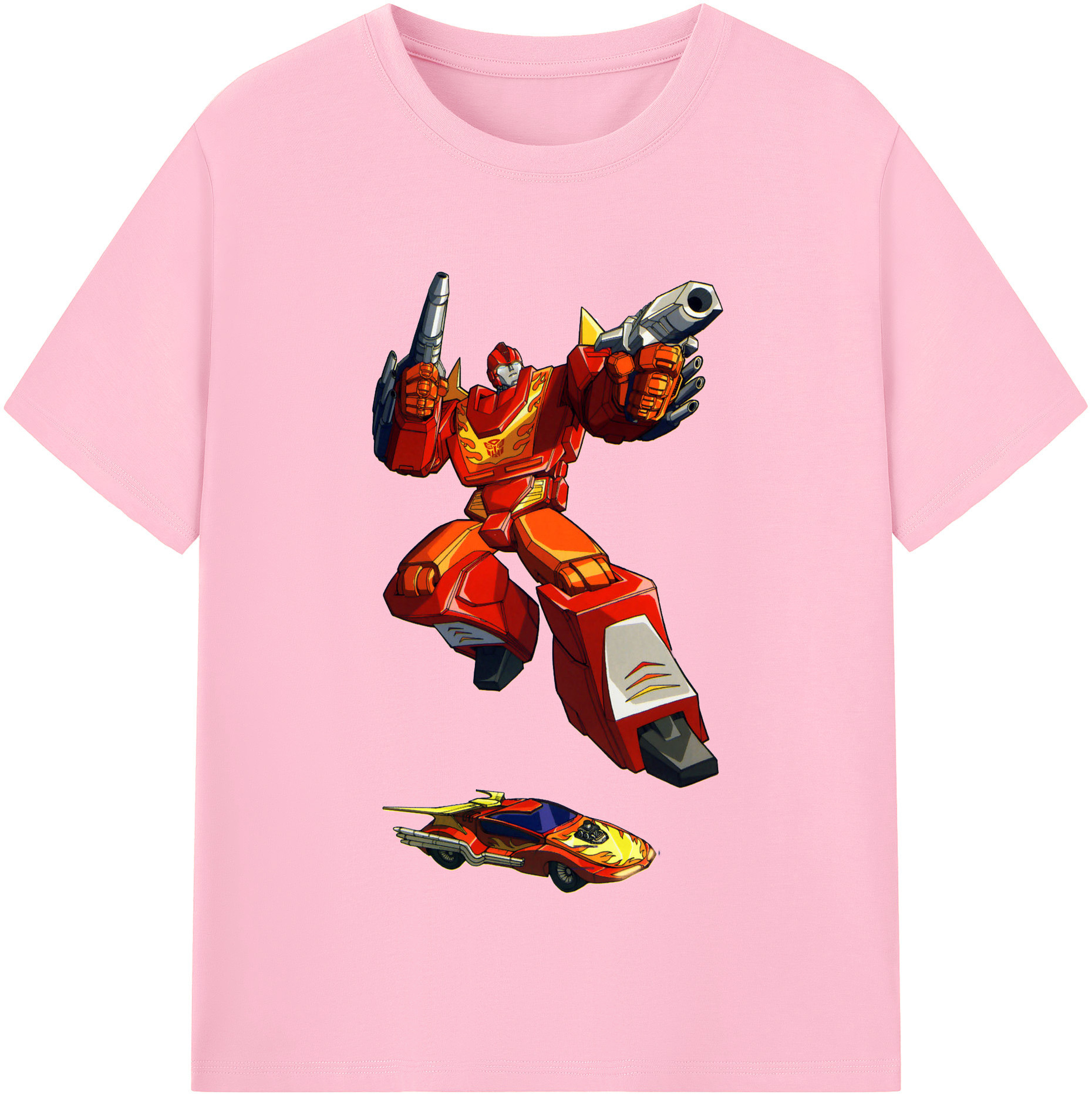 （画像用）  綿100％半袖Tシャツ（フロントプリント）