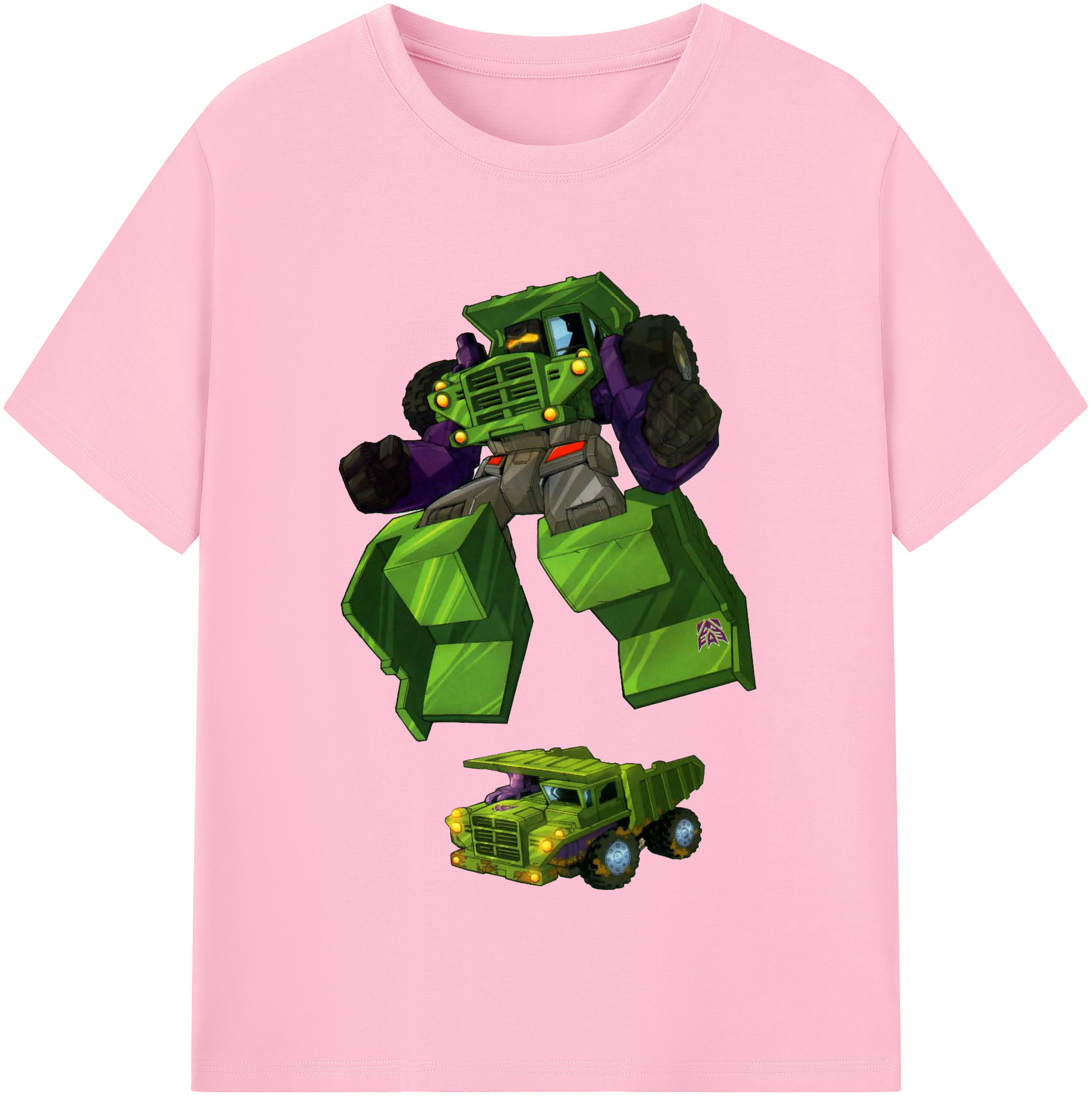 （画像用）  綿100％半袖Tシャツ（フロントプリント）