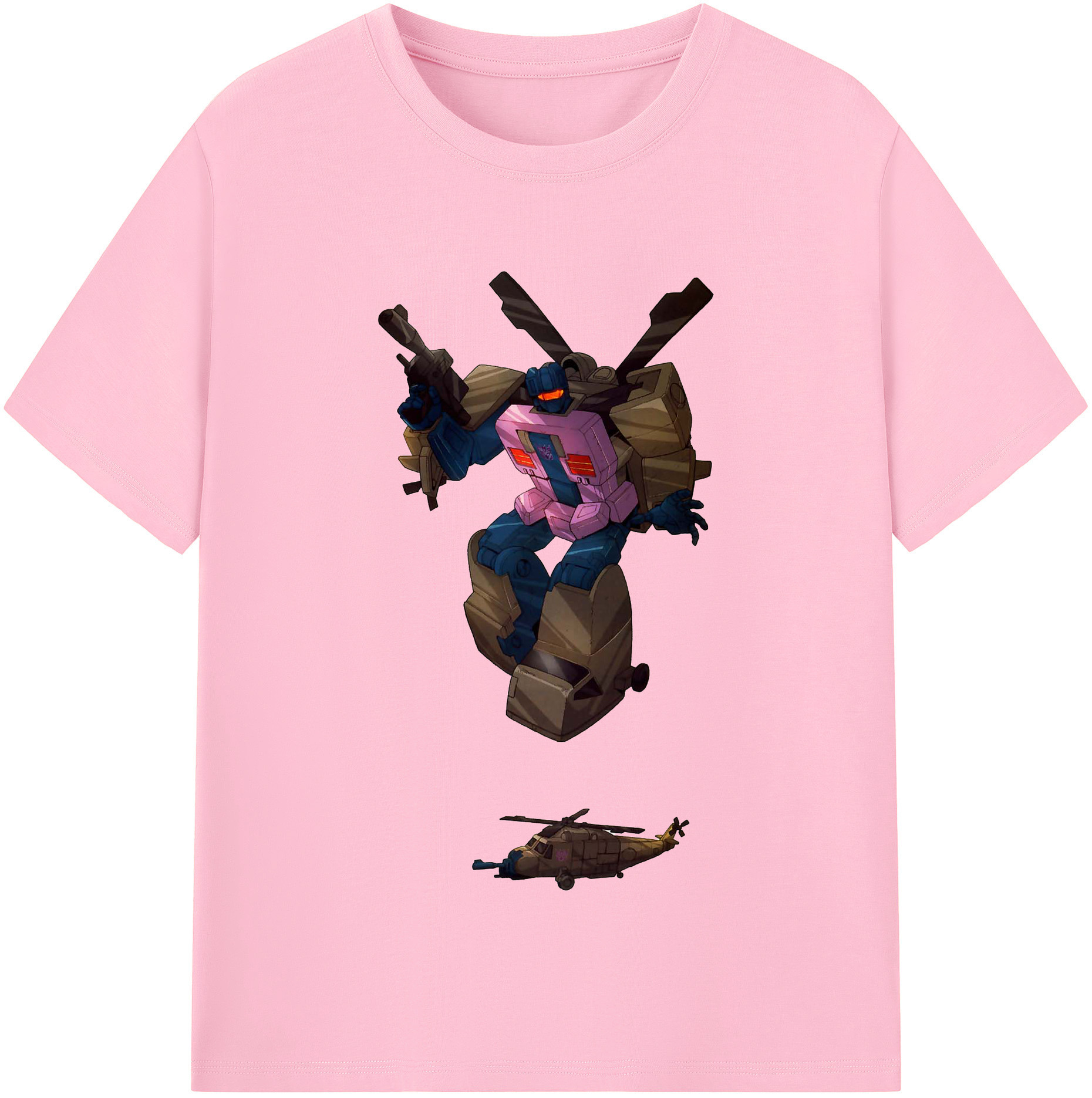 （画像用）  綿100％半袖Tシャツ（フロントプリント）