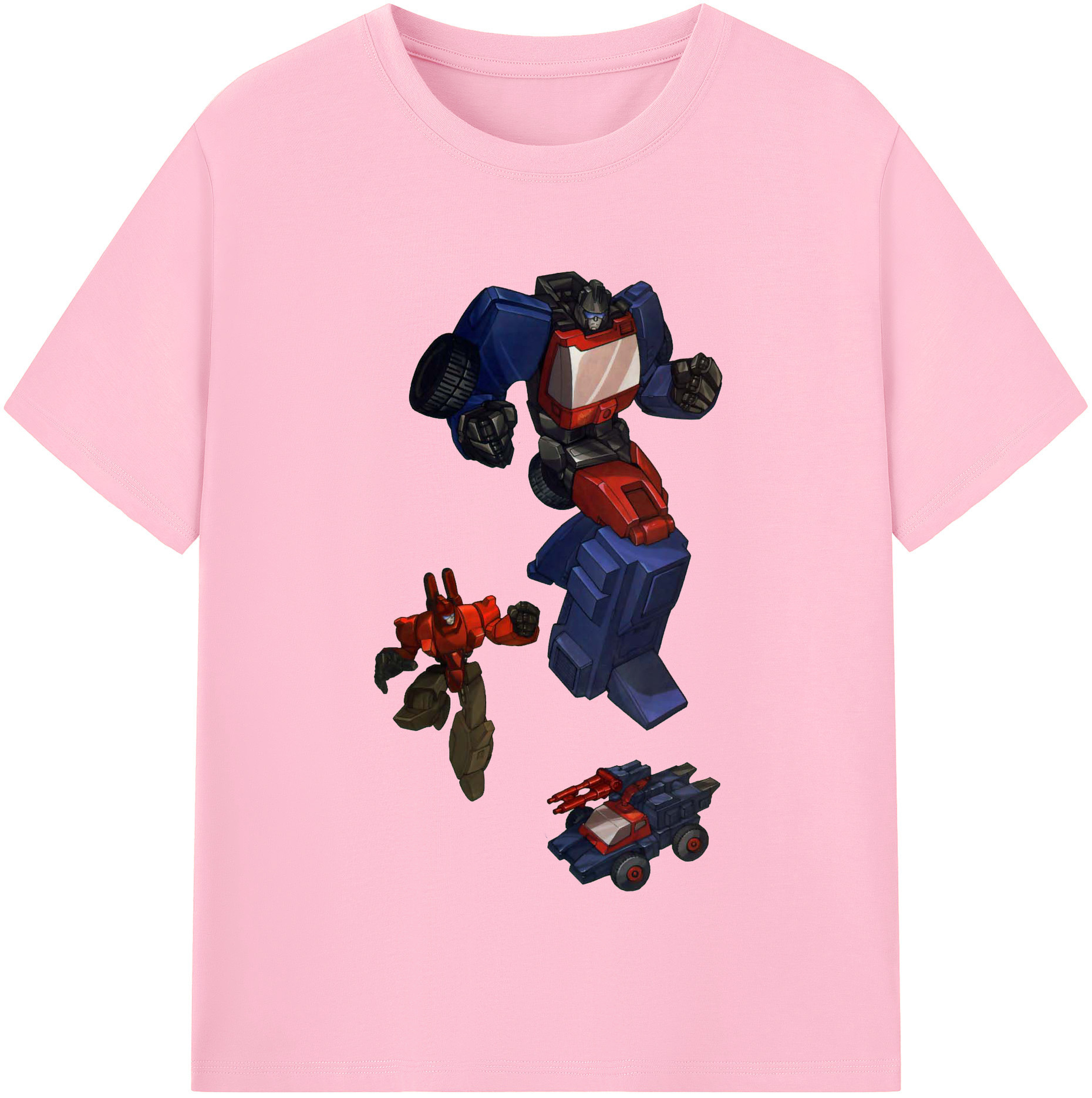 （画像用）  綿100％半袖Tシャツ（フロントプリント）