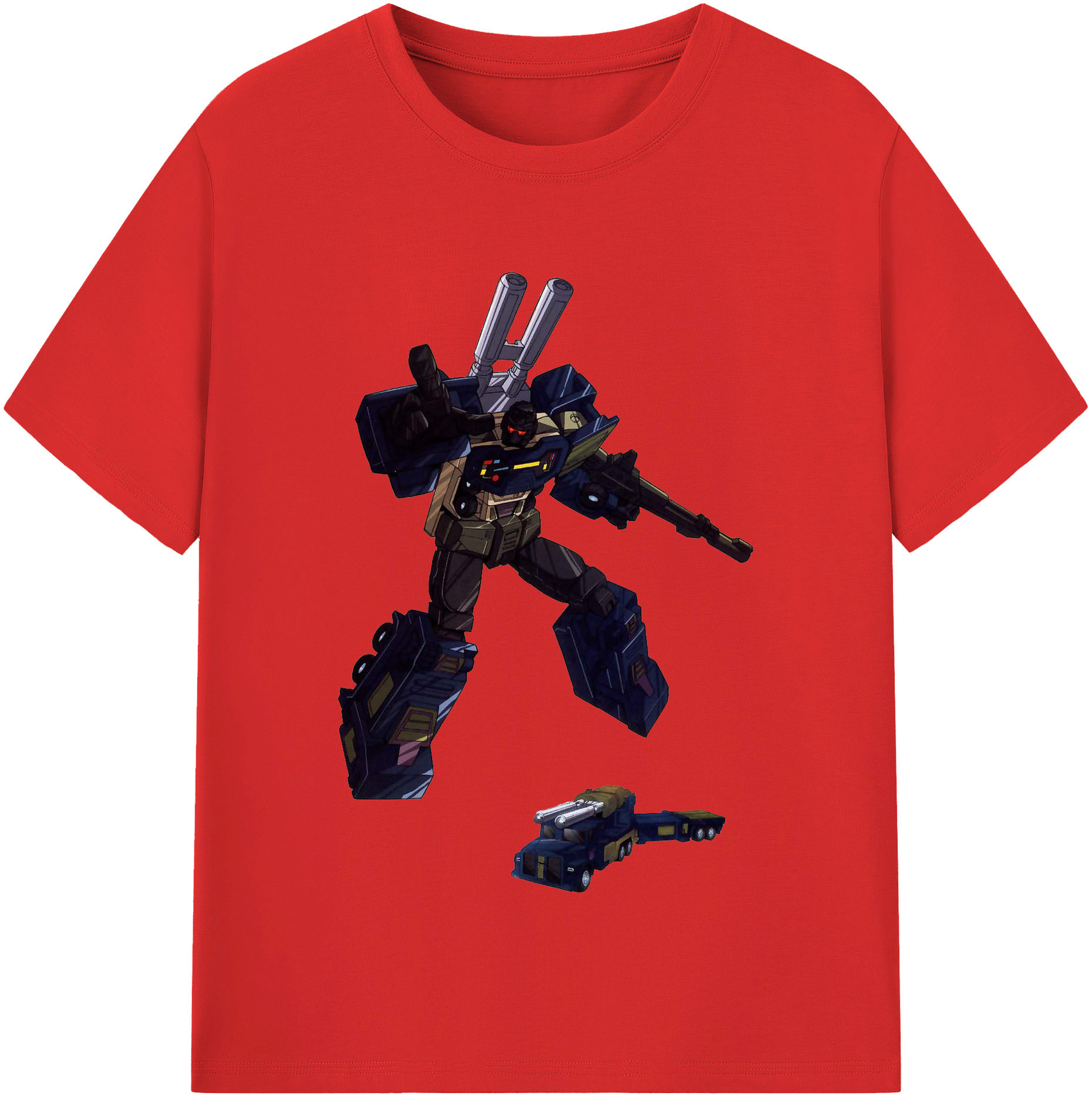 （画像用）  綿100％半袖Tシャツ（フロントプリント）