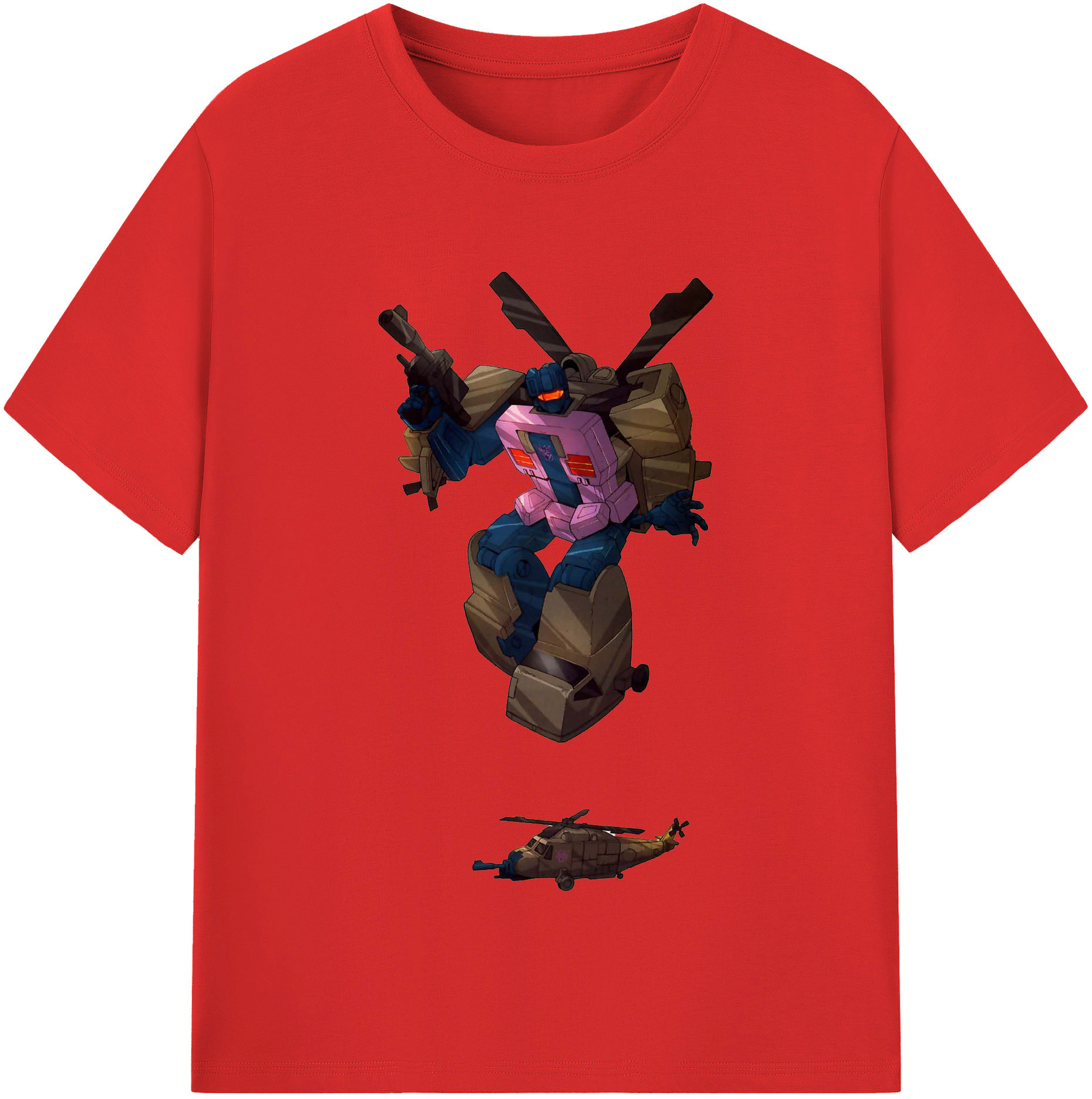 （画像用）  綿100％半袖Tシャツ（フロントプリント）