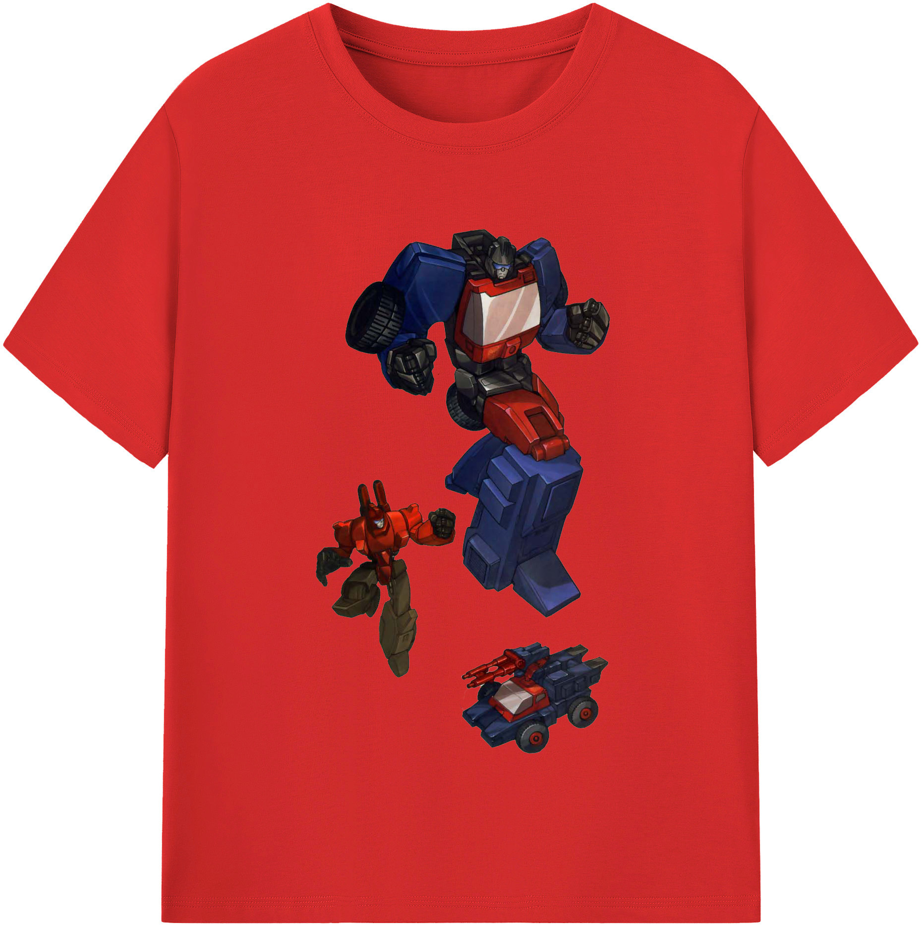 （画像用）  綿100％半袖Tシャツ（フロントプリント）