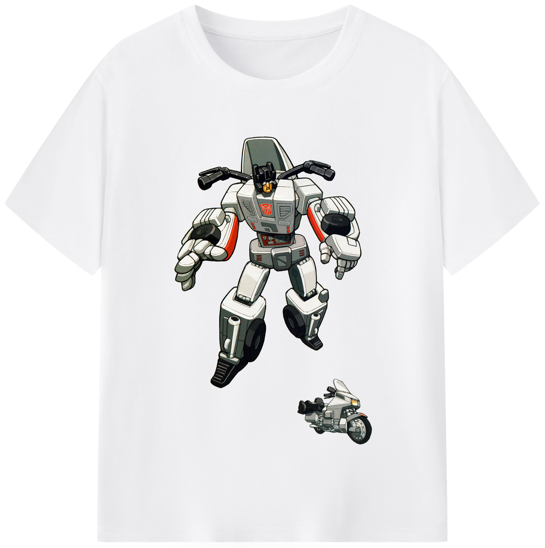 （画像用）  綿100％半袖Tシャツ（フロントプリント）