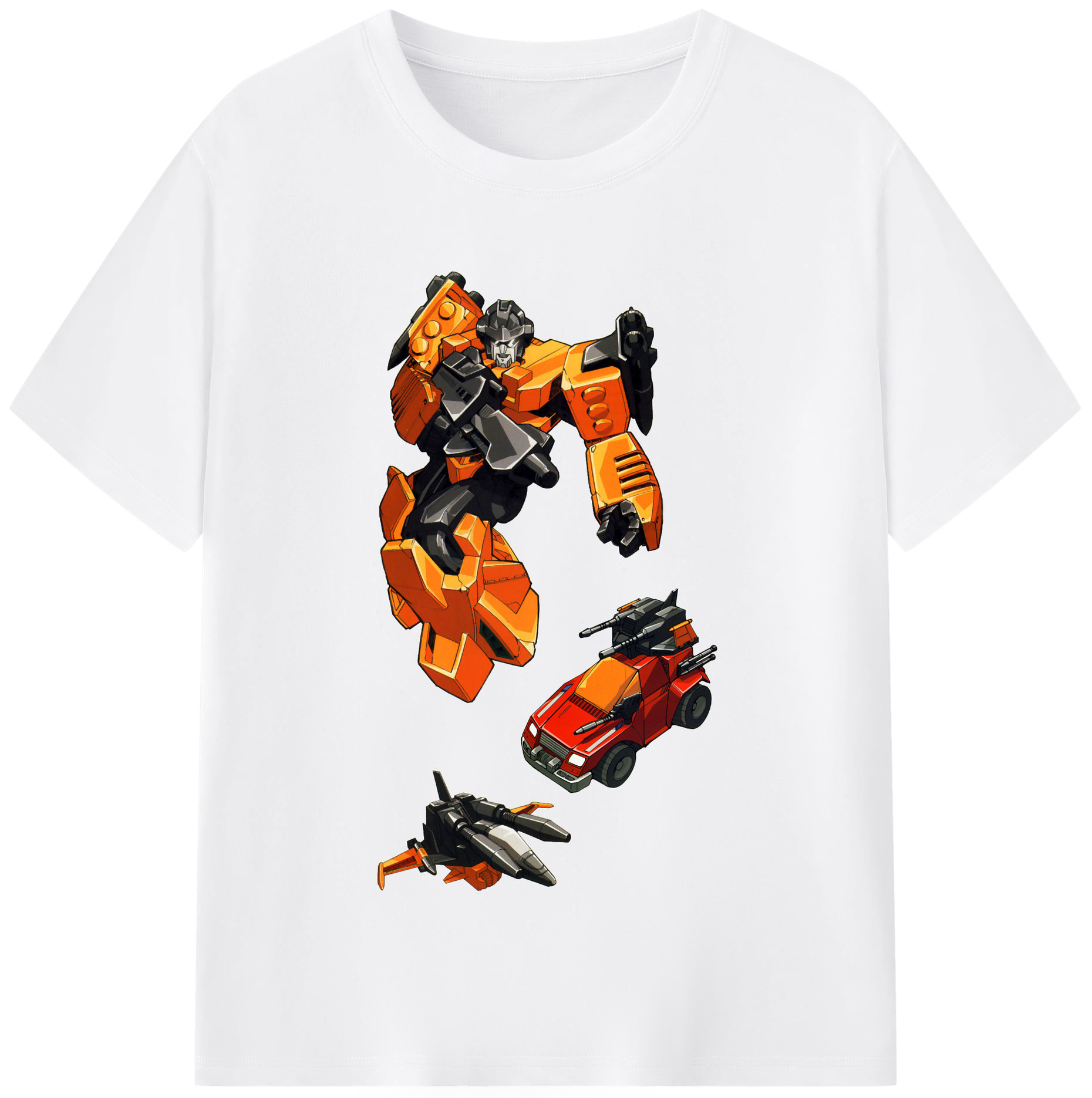 （画像用）  綿100％半袖Tシャツ（フロントプリント）