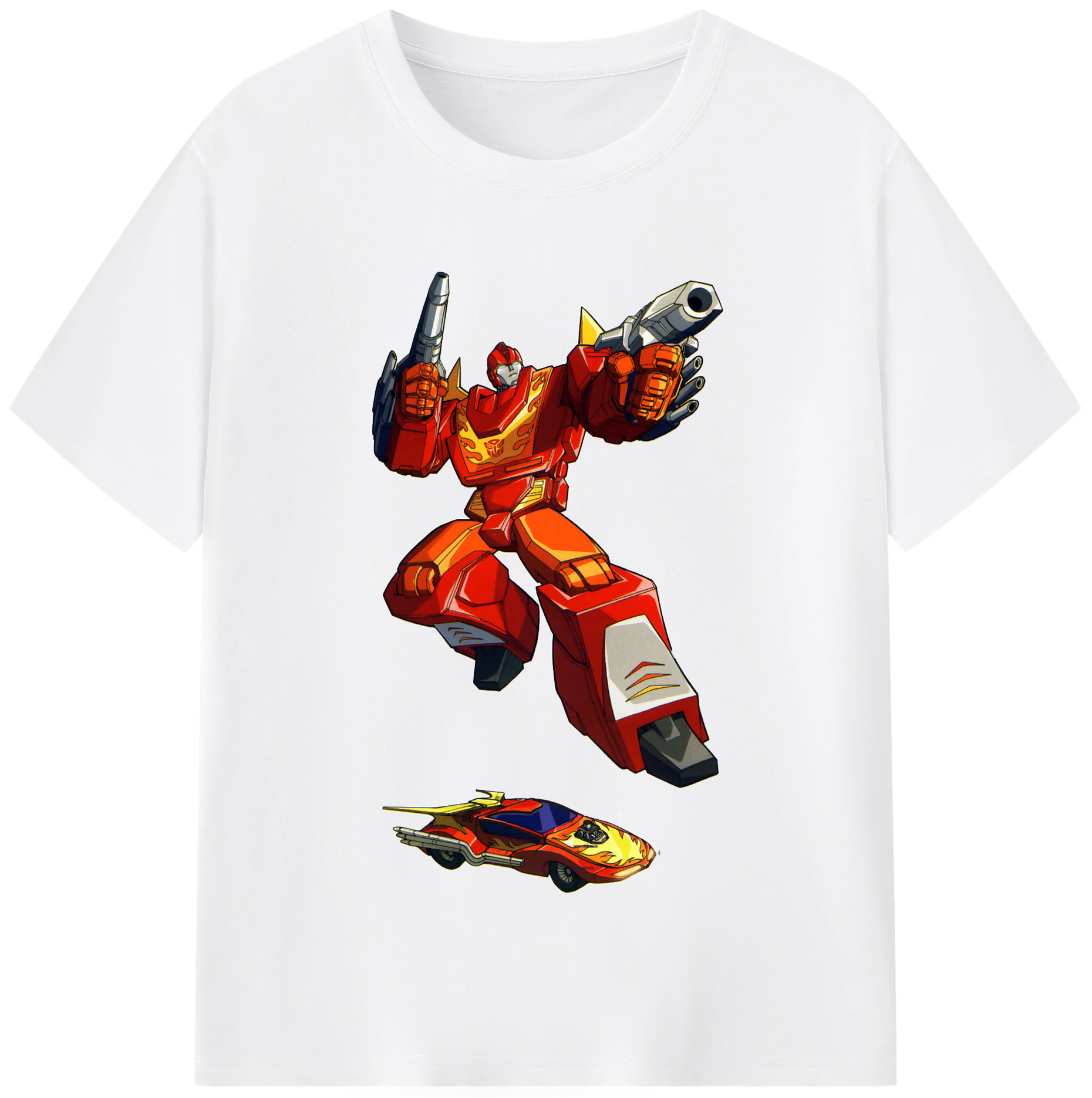 （画像用）  綿100％半袖Tシャツ（フロントプリント）