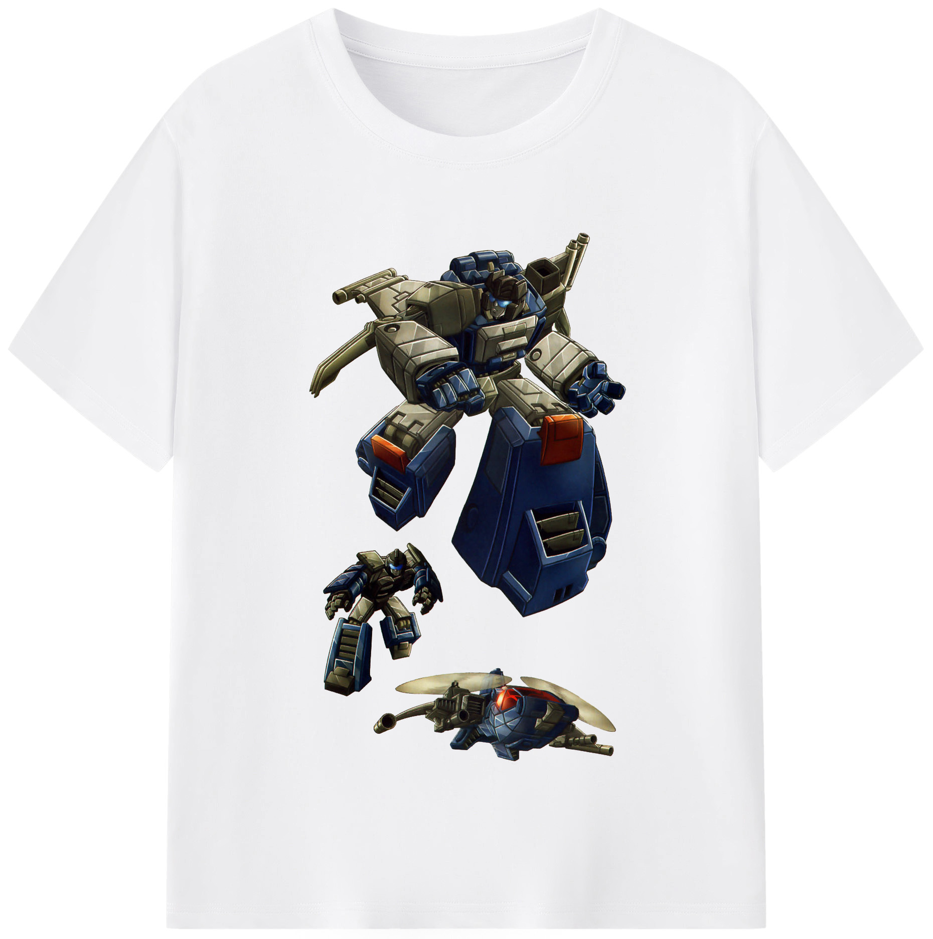 （画像用）  綿100％半袖Tシャツ（フロントプリント）