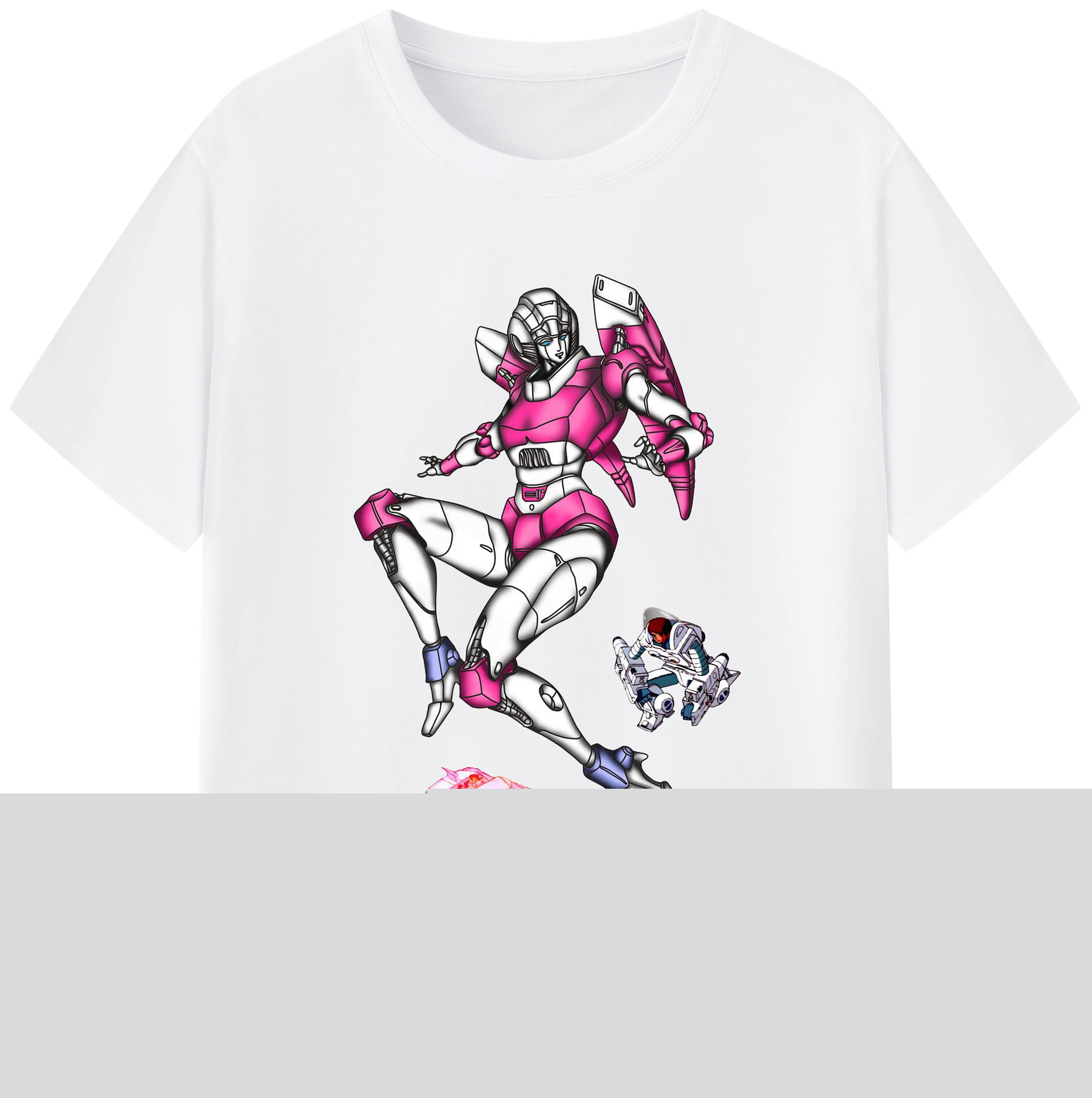 （画像用）  綿100％半袖Tシャツ（フロントプリント）