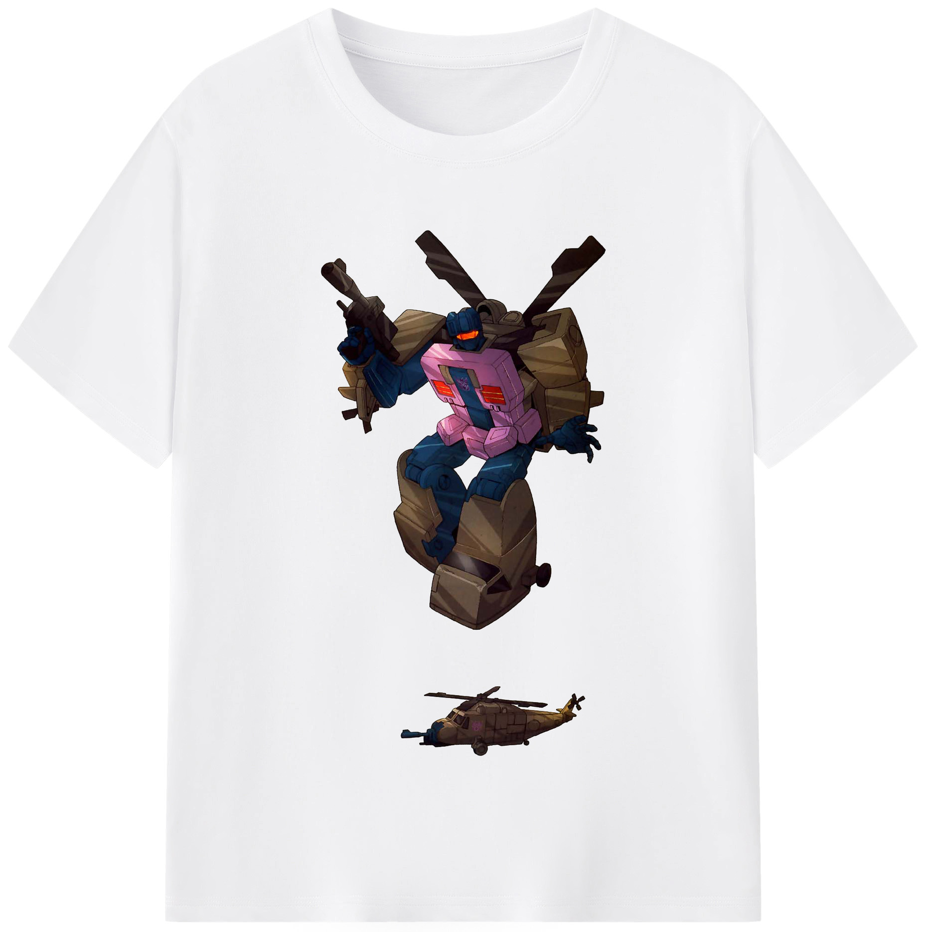 （画像用）  綿100％半袖Tシャツ（フロントプリント）
