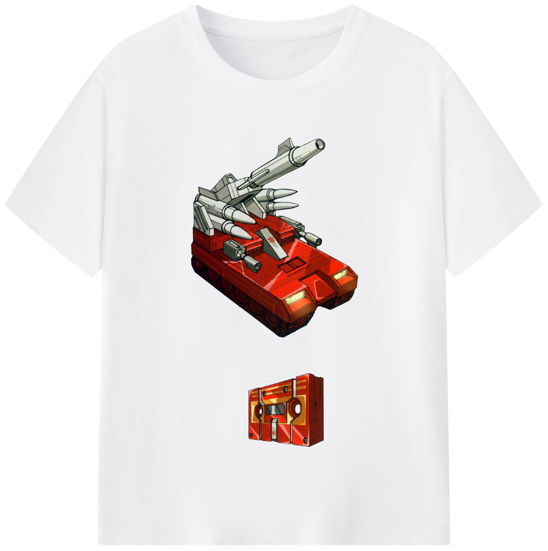 （画像用）  綿100％半袖Tシャツ（フロントプリント）