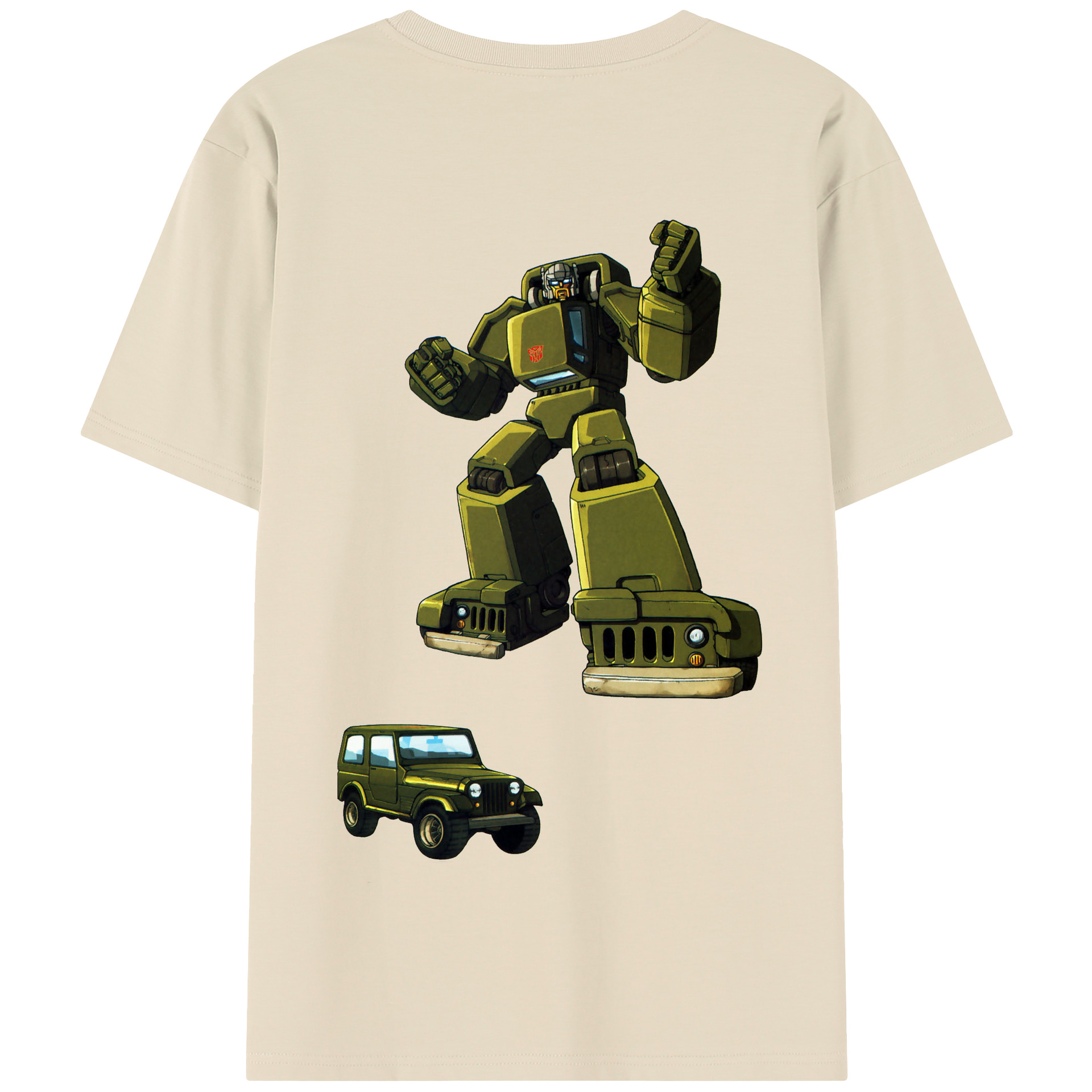 （画像用）  綿100％半袖Tシャツ（背面プリント）