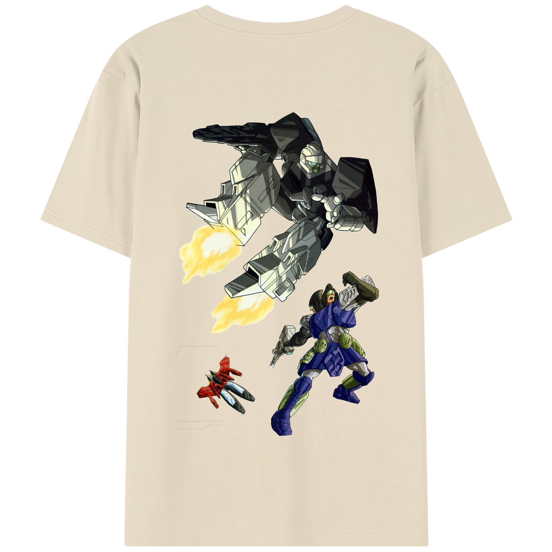 （画像用）  綿100％半袖Tシャツ（背面プリント）