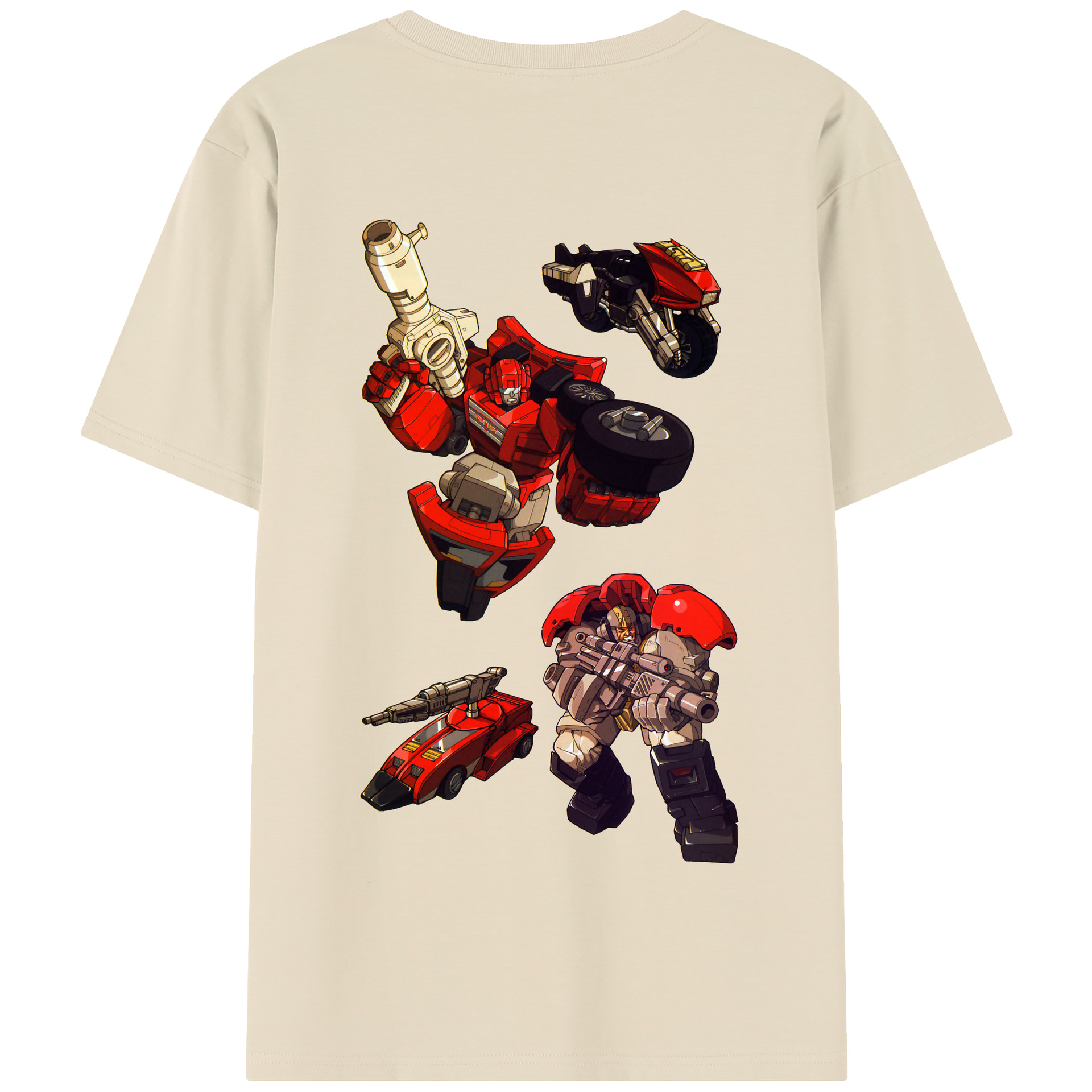 （画像用）  綿100％半袖Tシャツ（背面プリント）