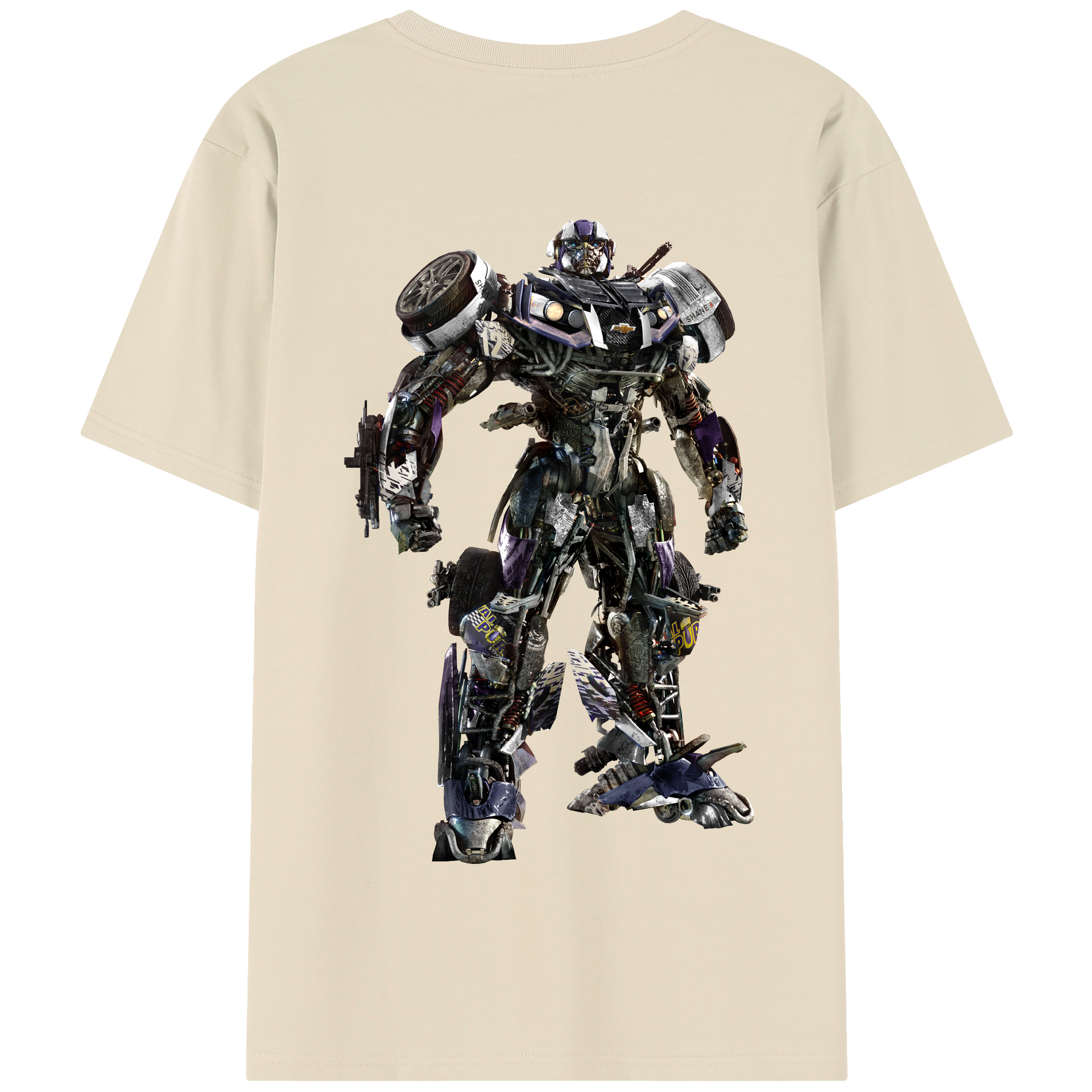 （画像用）  綿100％半袖Tシャツ（背面プリント）