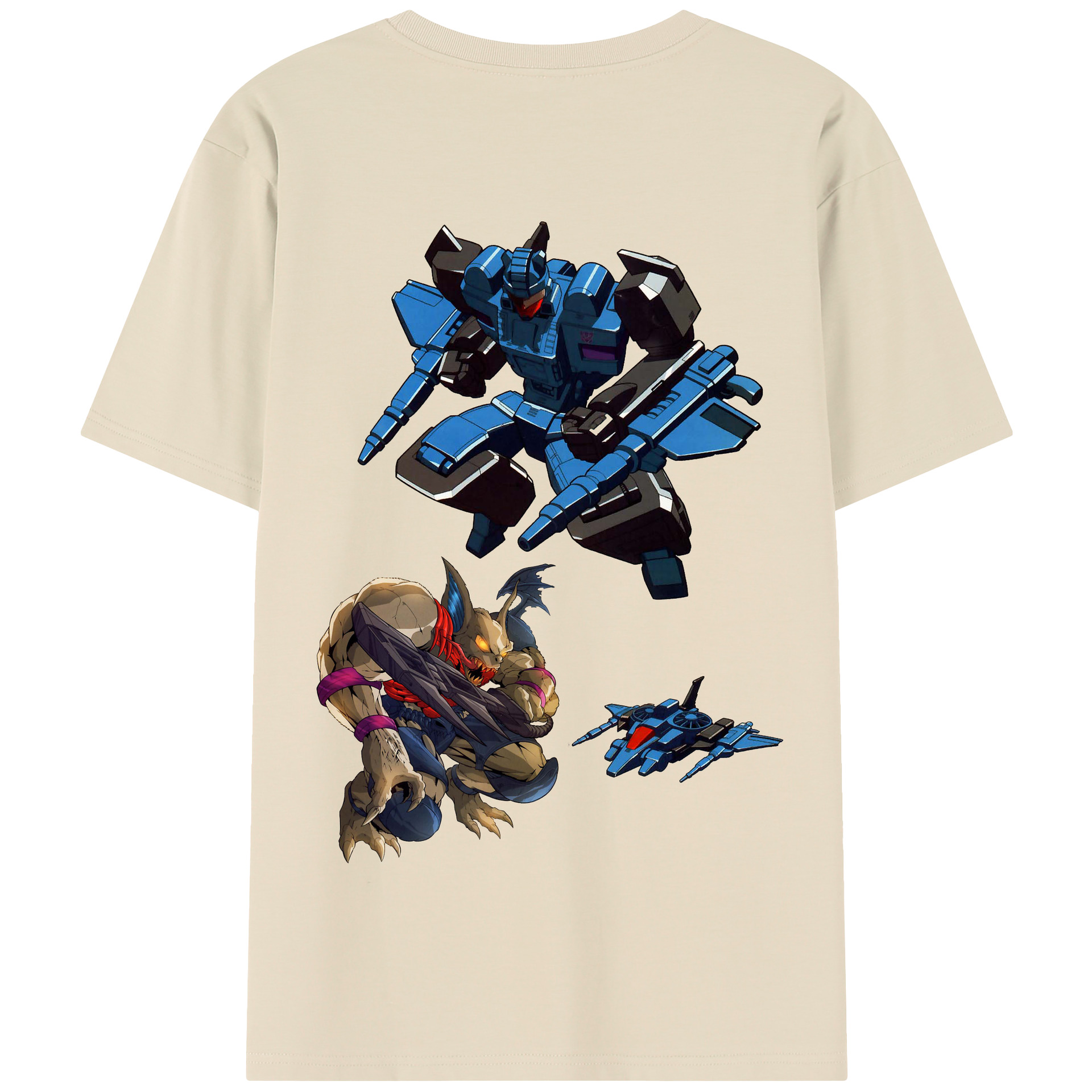 （画像用）  綿100％半袖Tシャツ（背面プリント）
