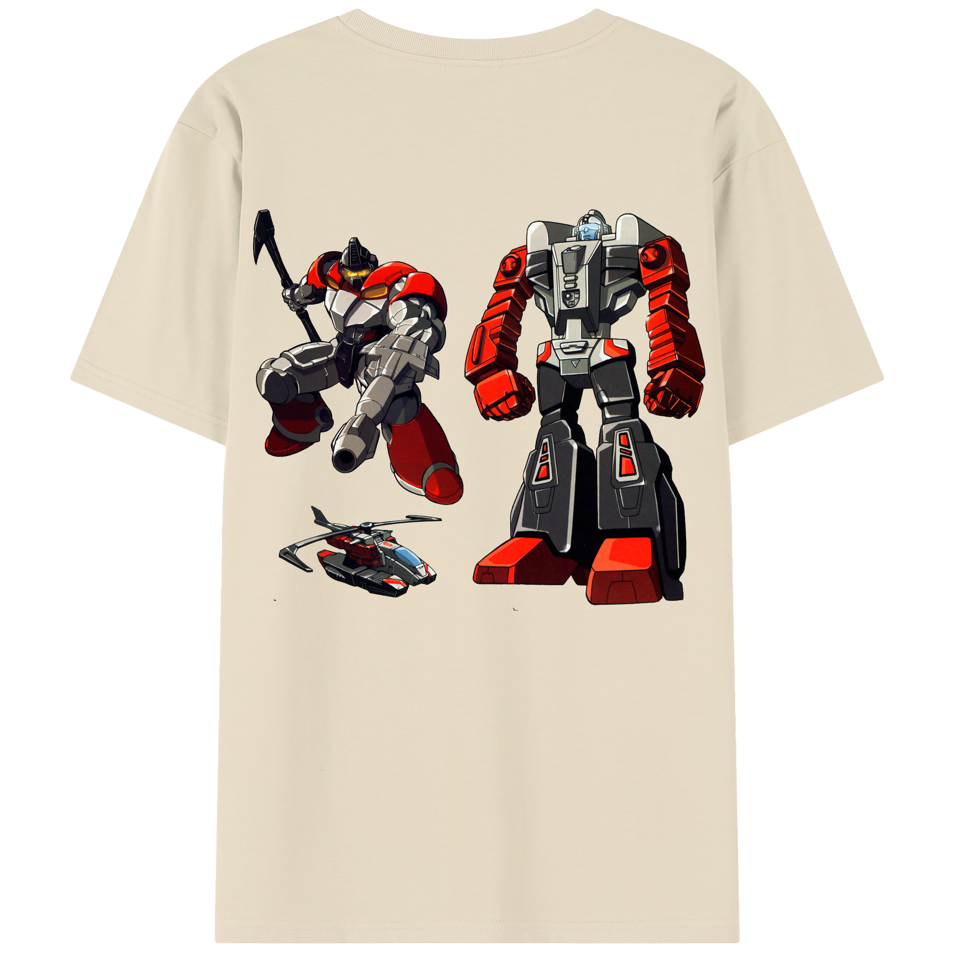 （画像用）  綿100％半袖Tシャツ（背面プリント）