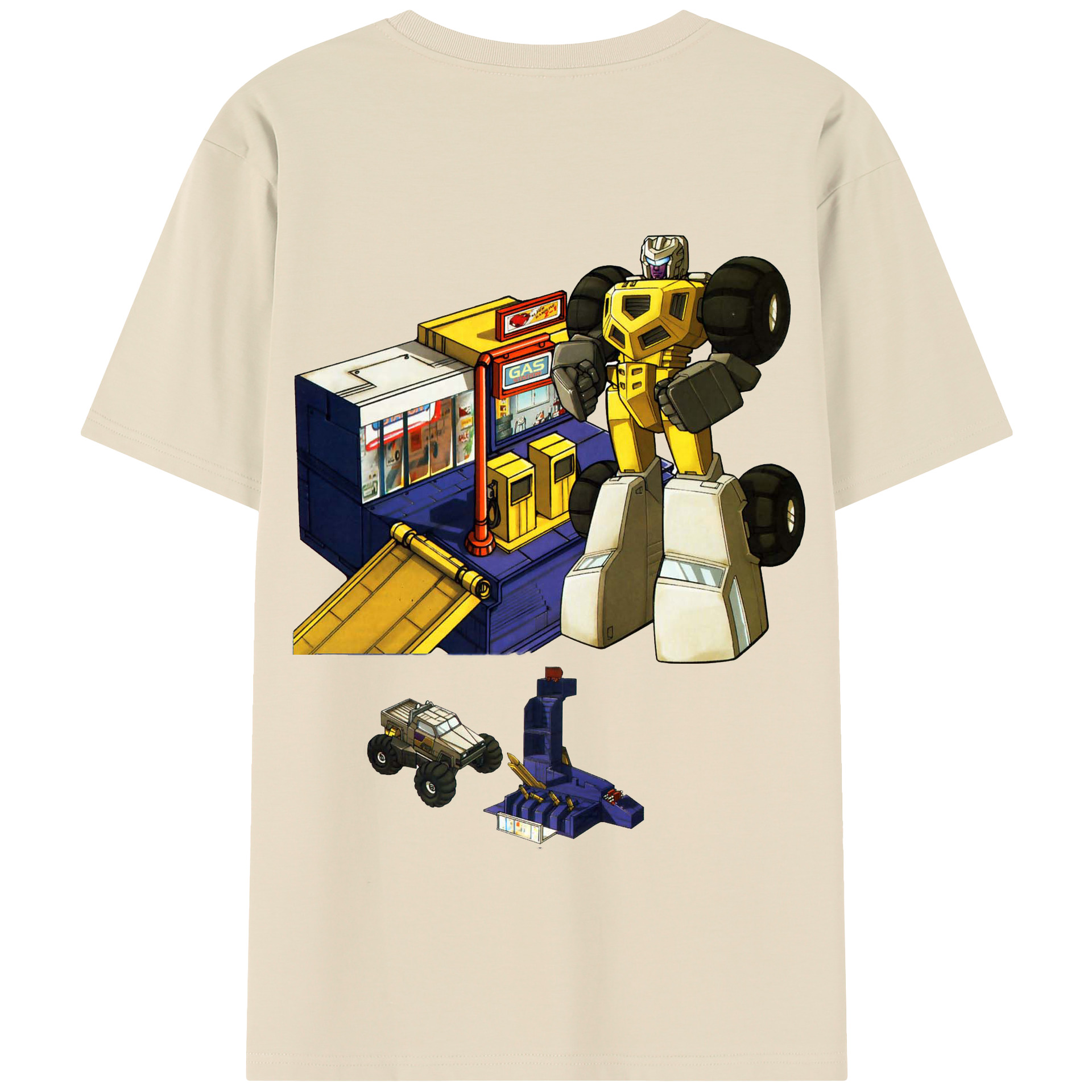（画像用）  綿100％半袖Tシャツ（背面プリント）