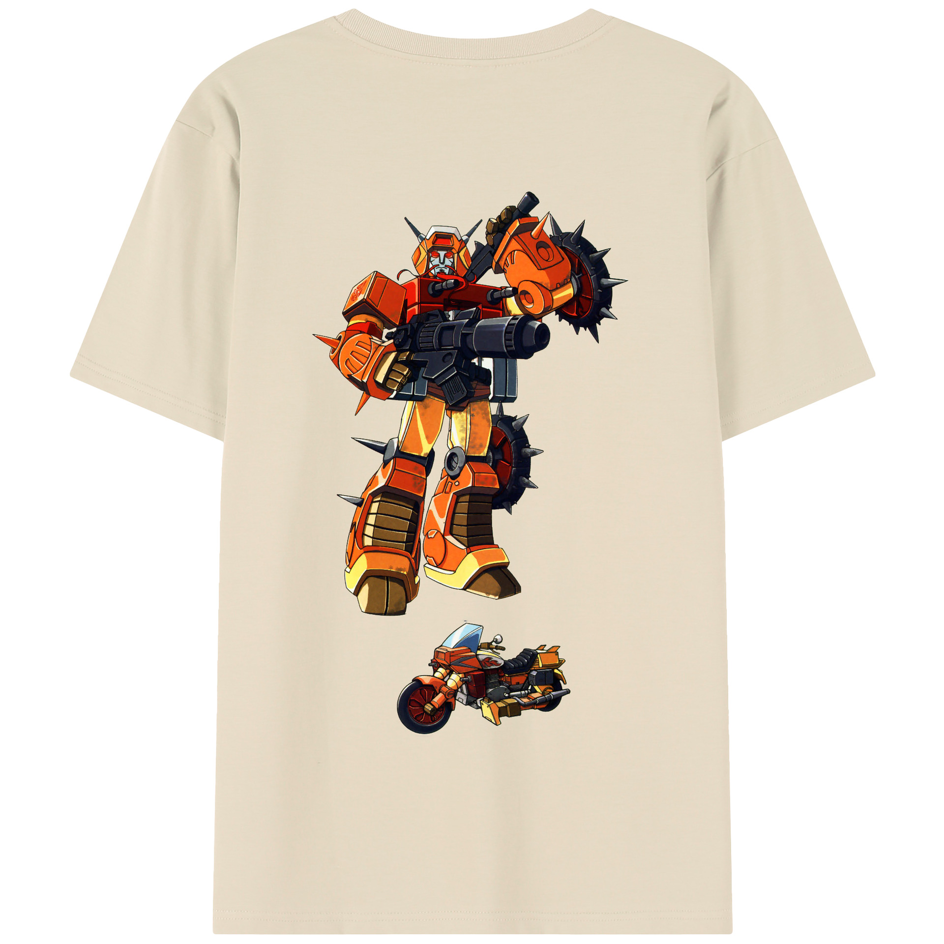 （画像用）  綿100％半袖Tシャツ（背面プリント）
