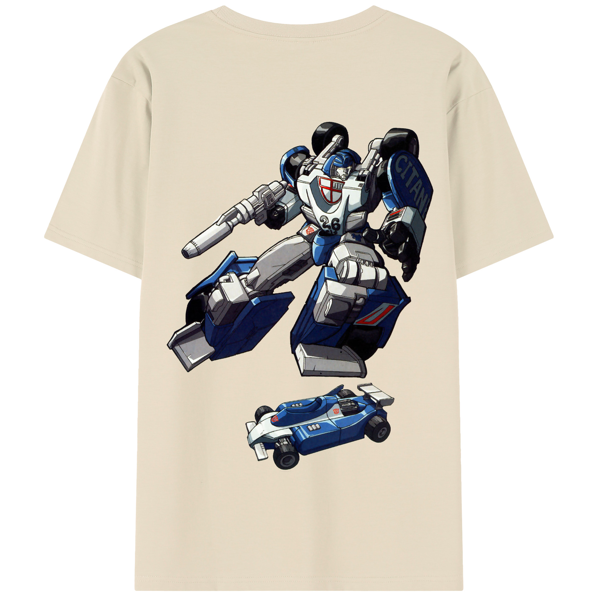 （画像用）  綿100％半袖Tシャツ（背面プリント）