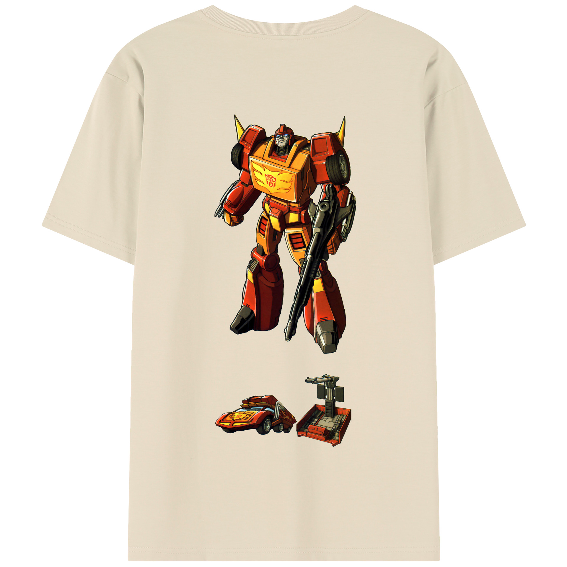 （画像用）  綿100％半袖Tシャツ（背面プリント）