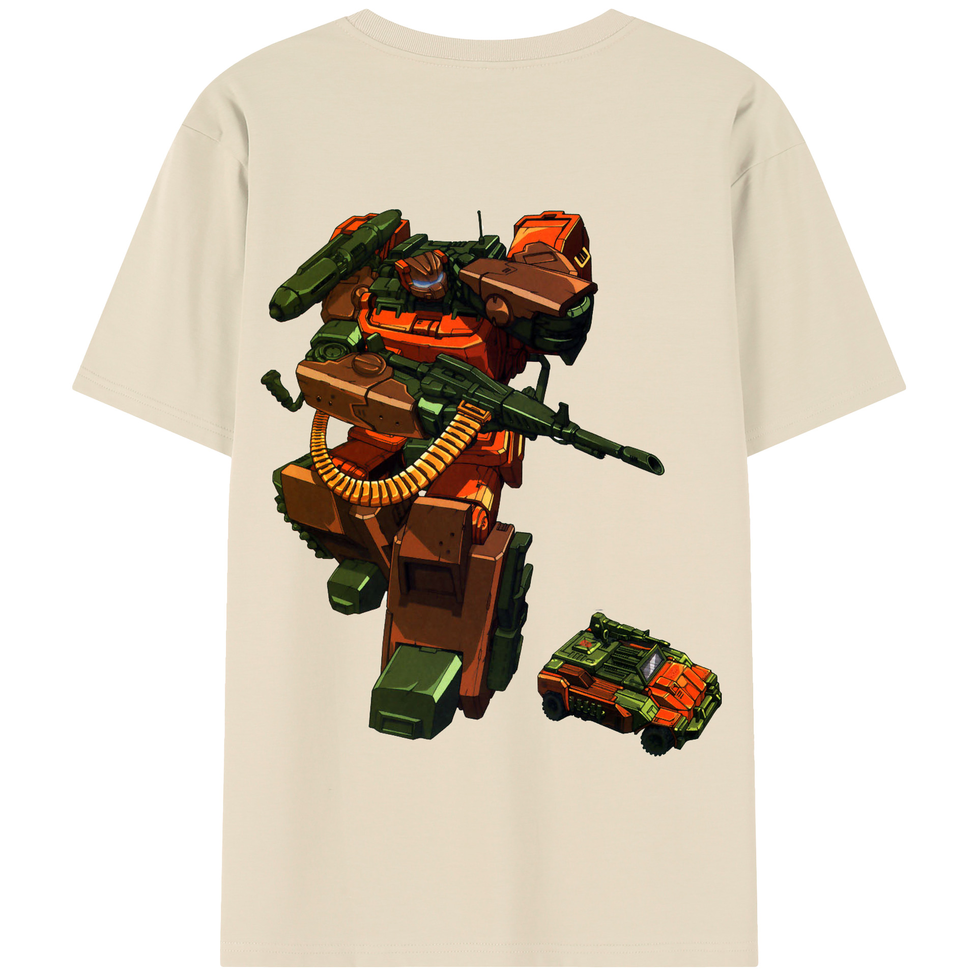 （画像用）  綿100％半袖Tシャツ（背面プリント）
