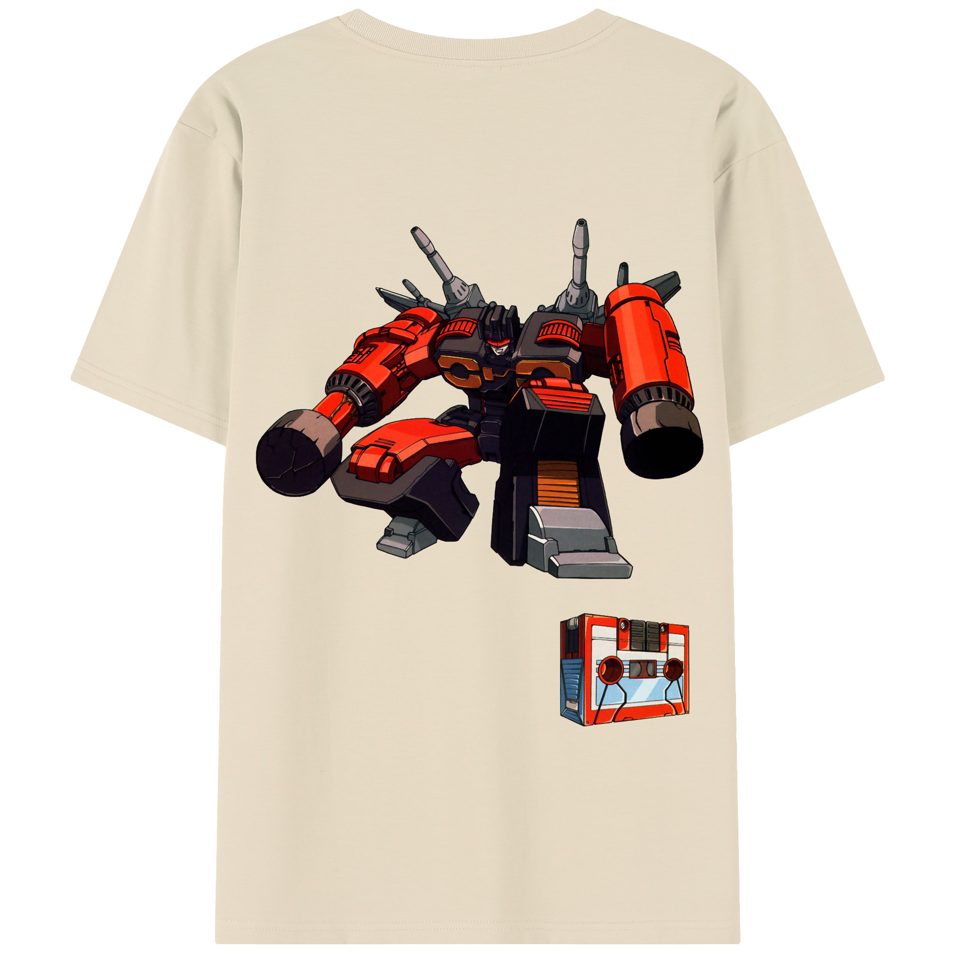 （画像用）  綿100％半袖Tシャツ（背面プリント）
