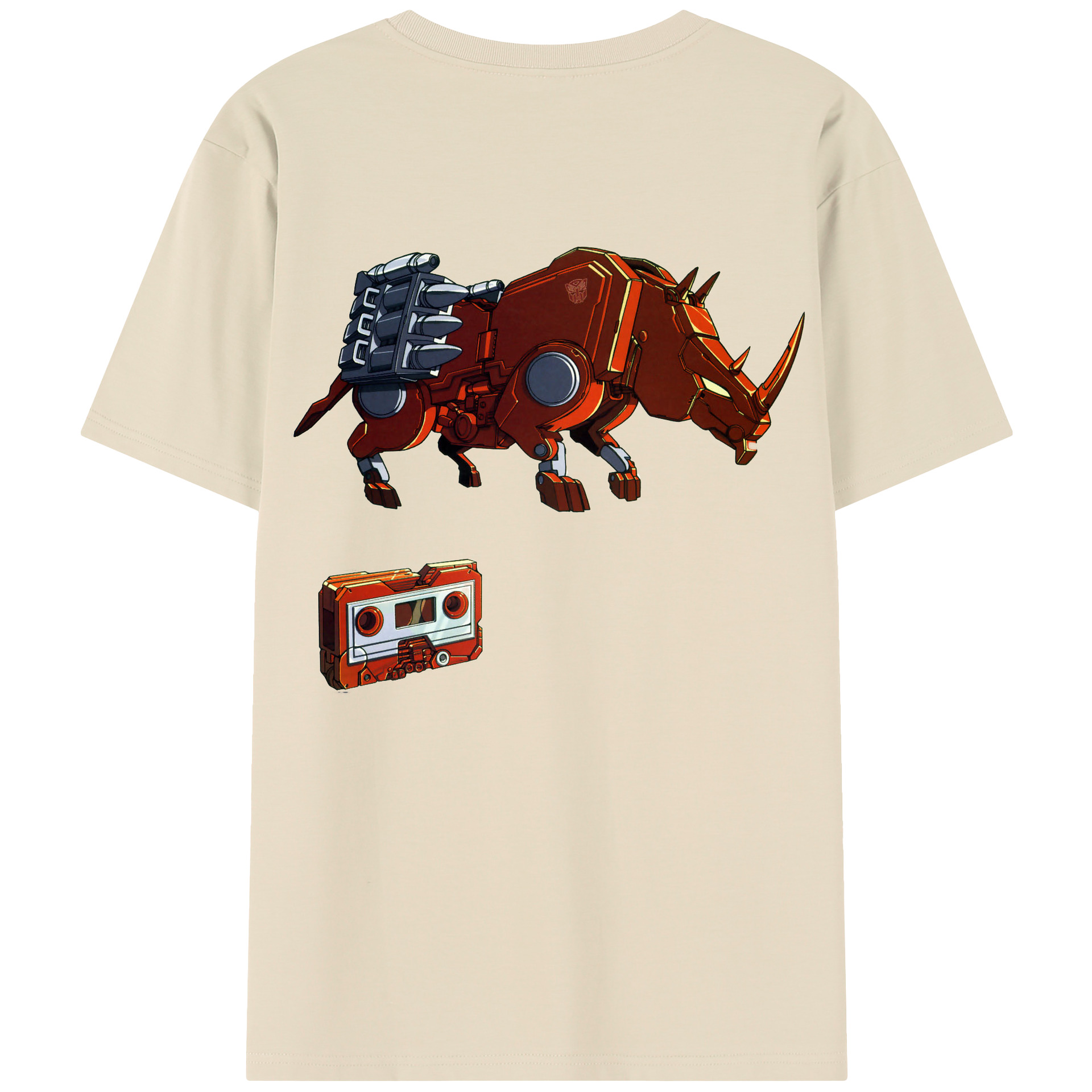 （画像用）  綿100％半袖Tシャツ（背面プリント）