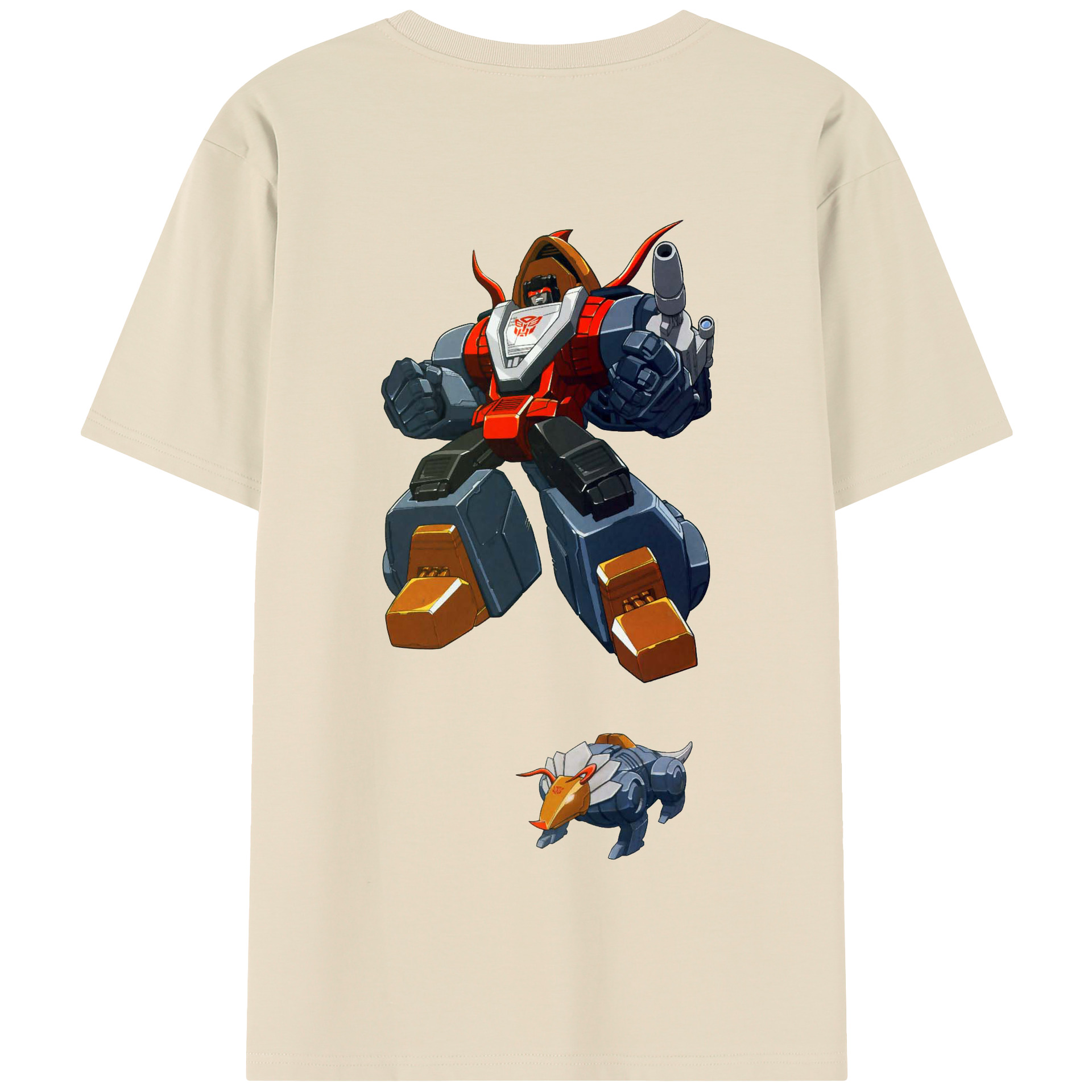 （画像用）  綿100％半袖Tシャツ（背面プリント）