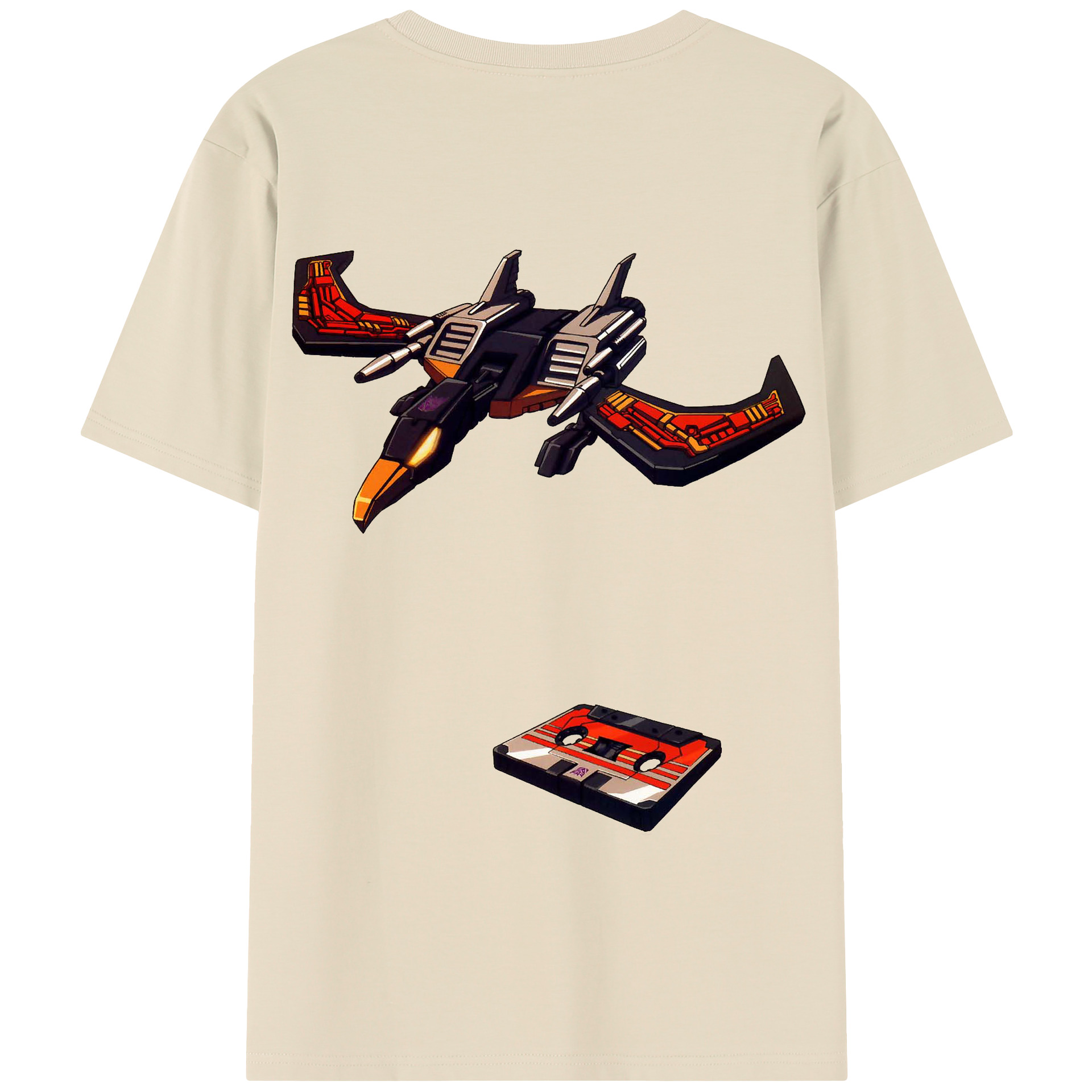 （画像用）  綿100％半袖Tシャツ（背面プリント）