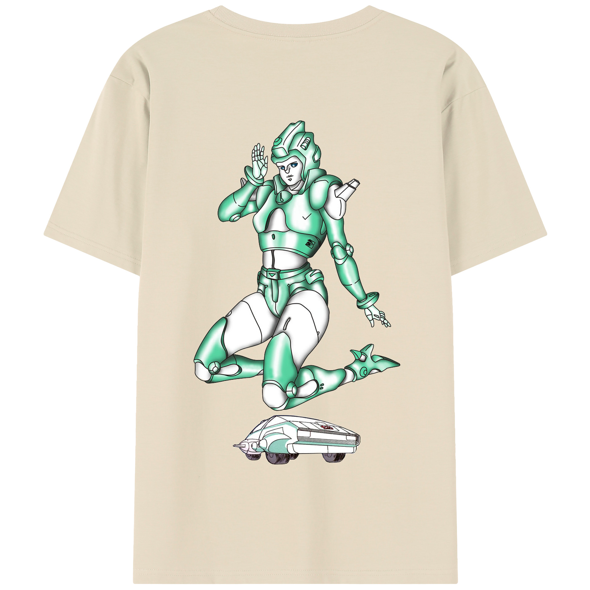 （画像用）  綿100％半袖Tシャツ（背面プリント）