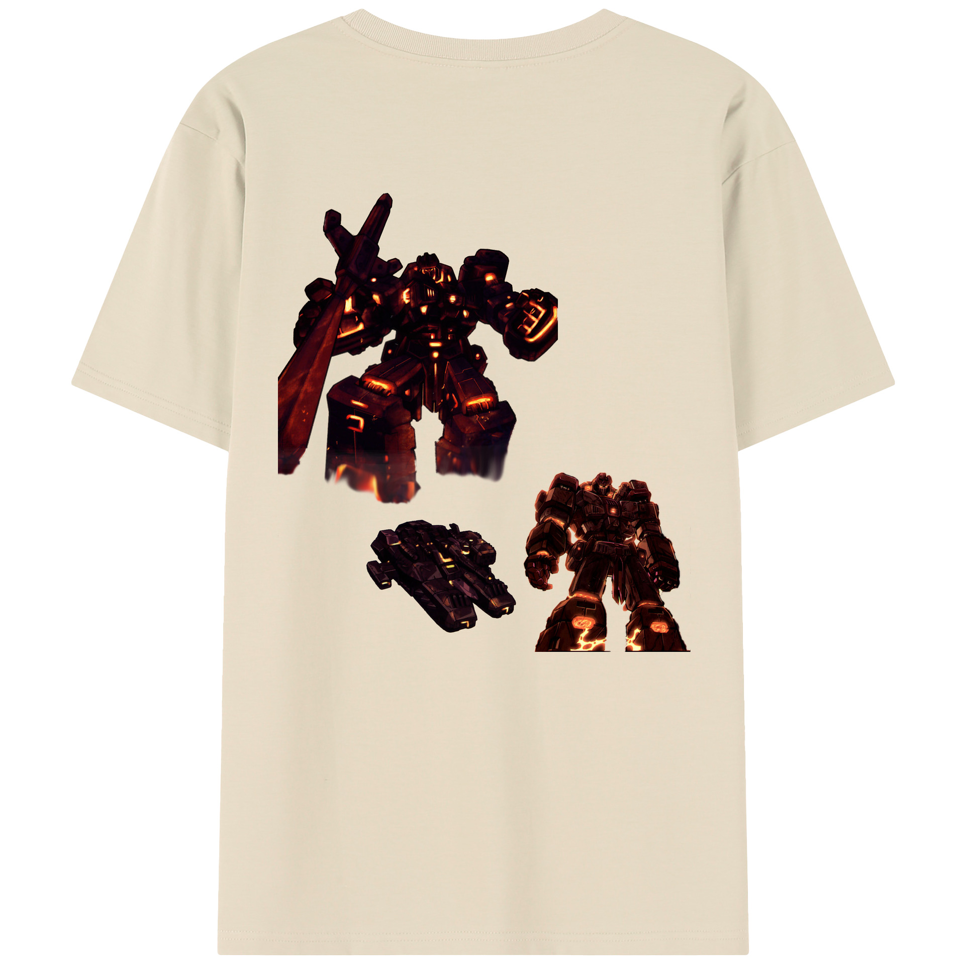（画像用）  綿100％半袖Tシャツ（背面プリント）