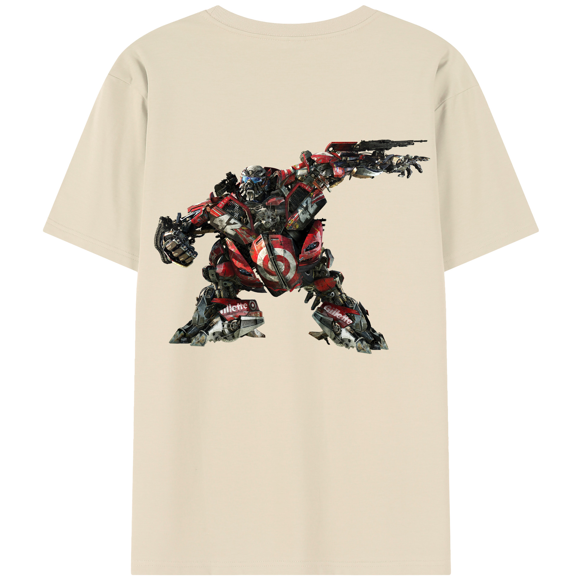 （画像用）  綿100％半袖Tシャツ（背面プリント）