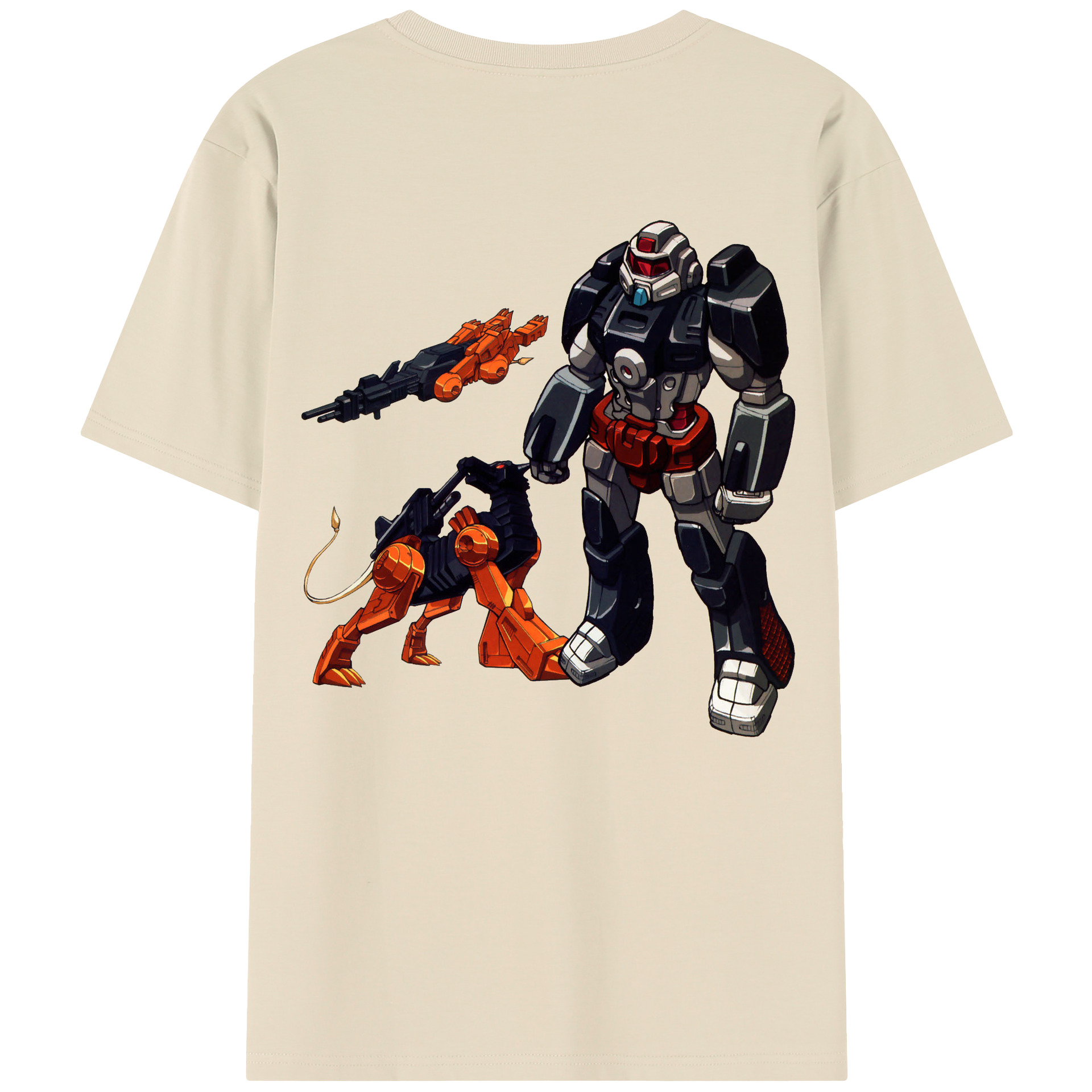 （画像用）  綿100％半袖Tシャツ（背面プリント）